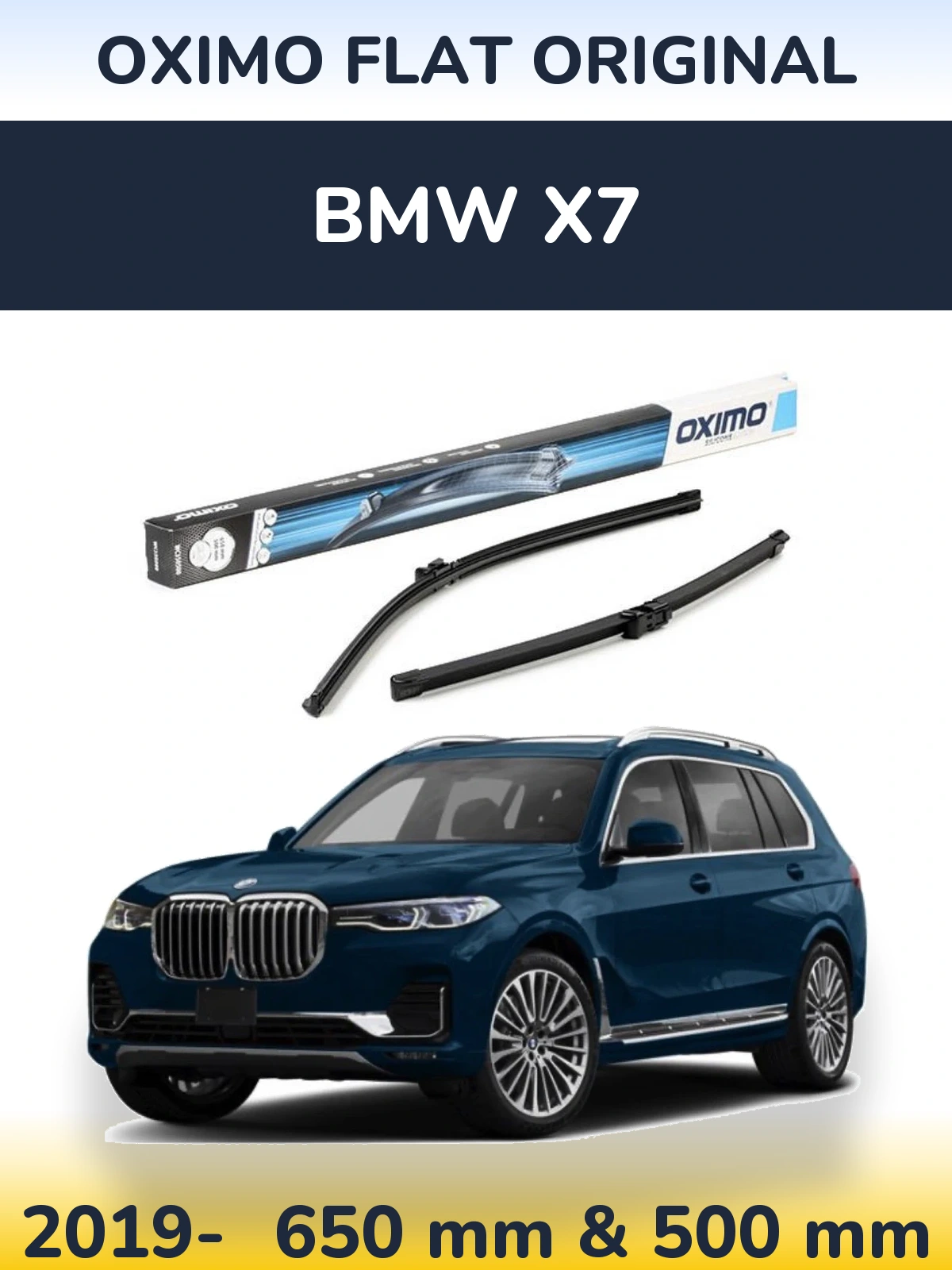 Ștergătoare Oximo Flat Original pentru BMW X7