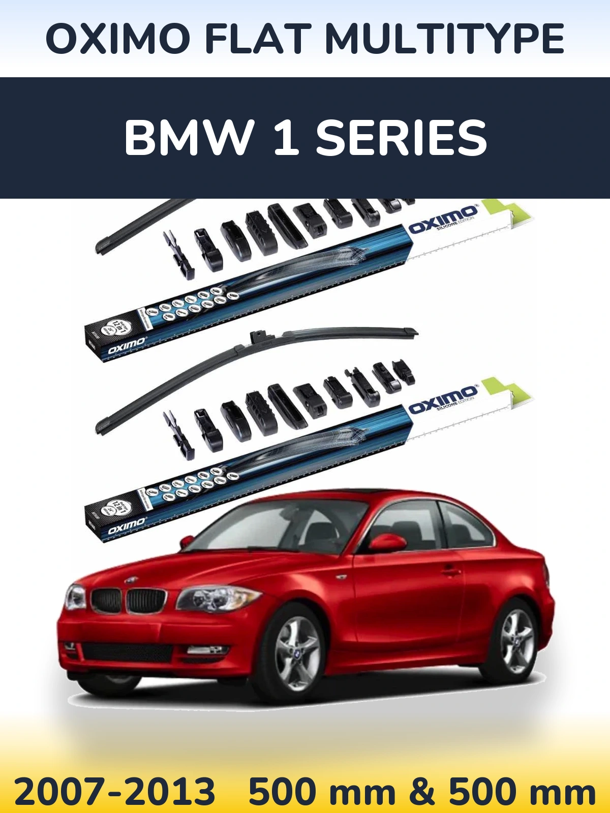 Ștergătoare Oximo Flat MultiTipe pentru BMW 1 Series