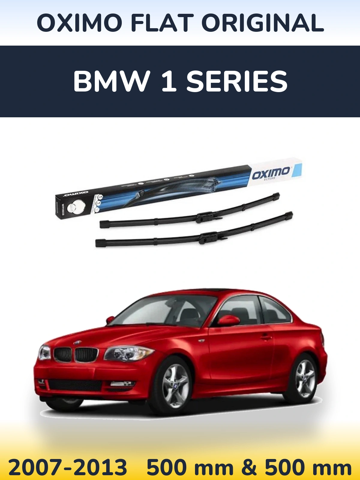 Ștergătoare Oximo Flat Original pentru BMW 1 Series