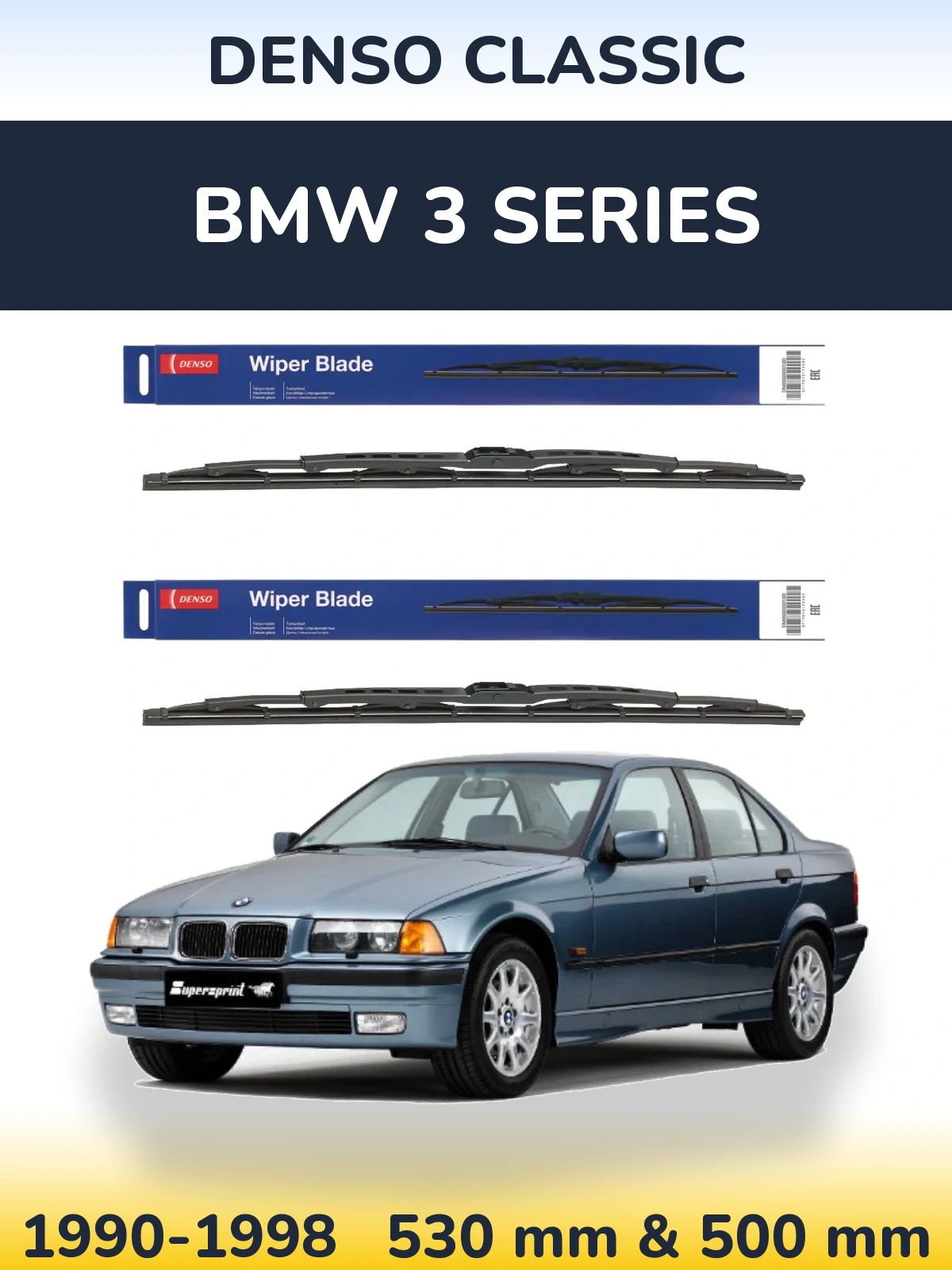 Ștergătoare Denso Classic pentru BMW 3 Series