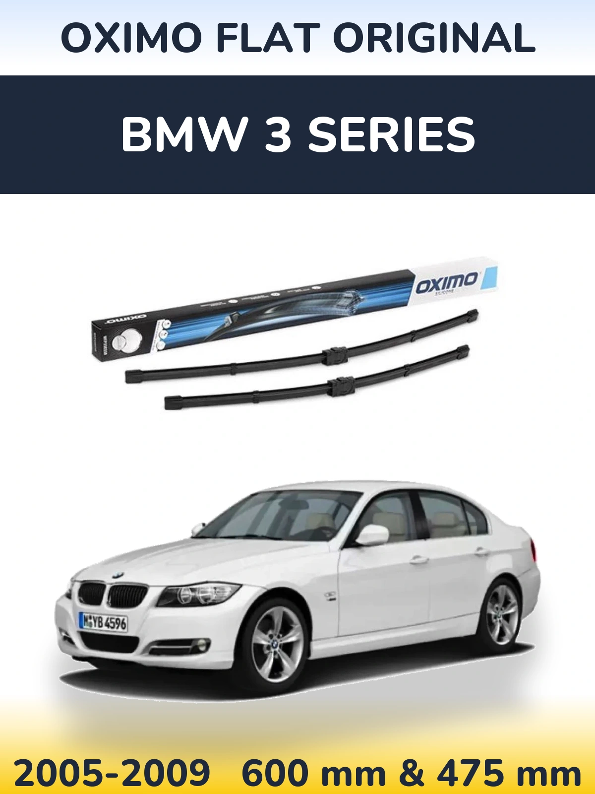 Ștergătoare Oximo Flat Original pentru BMW 3 Series