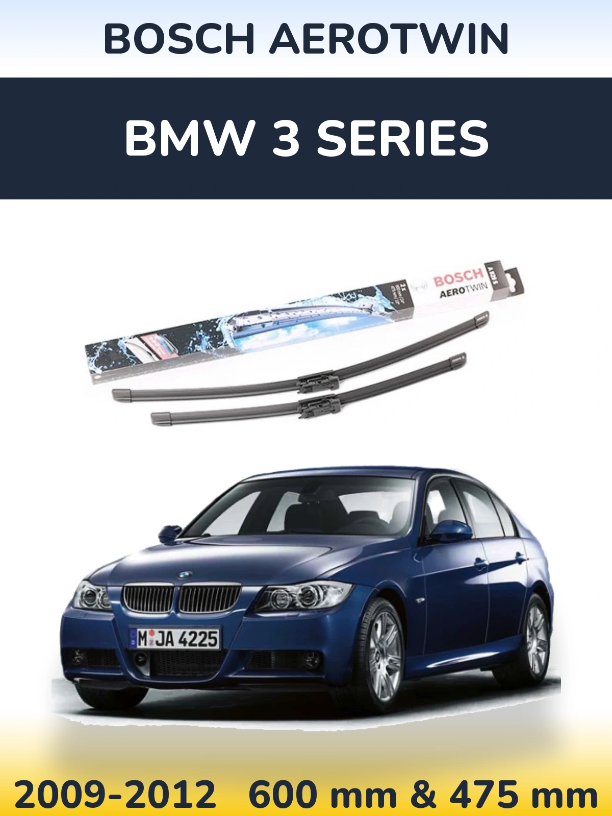 Ștergătoare BOSCH AeroTwin pentru BMW 3 Series