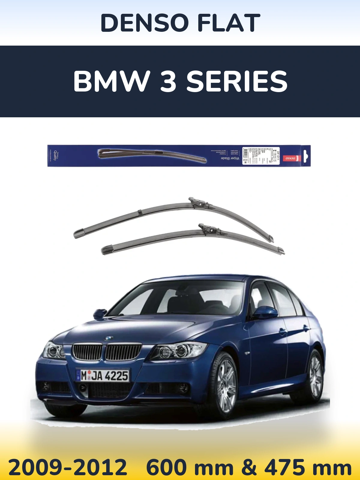 Ștergătoare Denso Flat pentru BMW 3 Series
