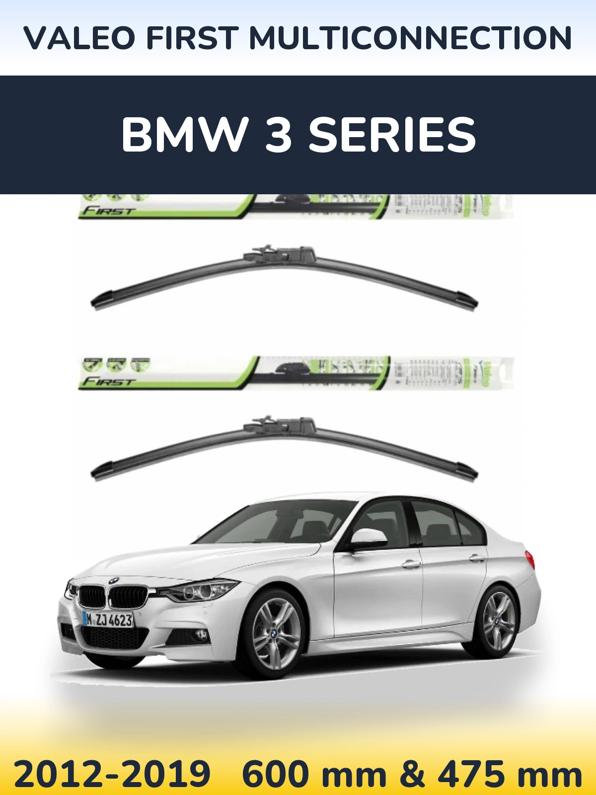 Ștergătoare Valeo First MultiConnection pentru BMW 3 Series