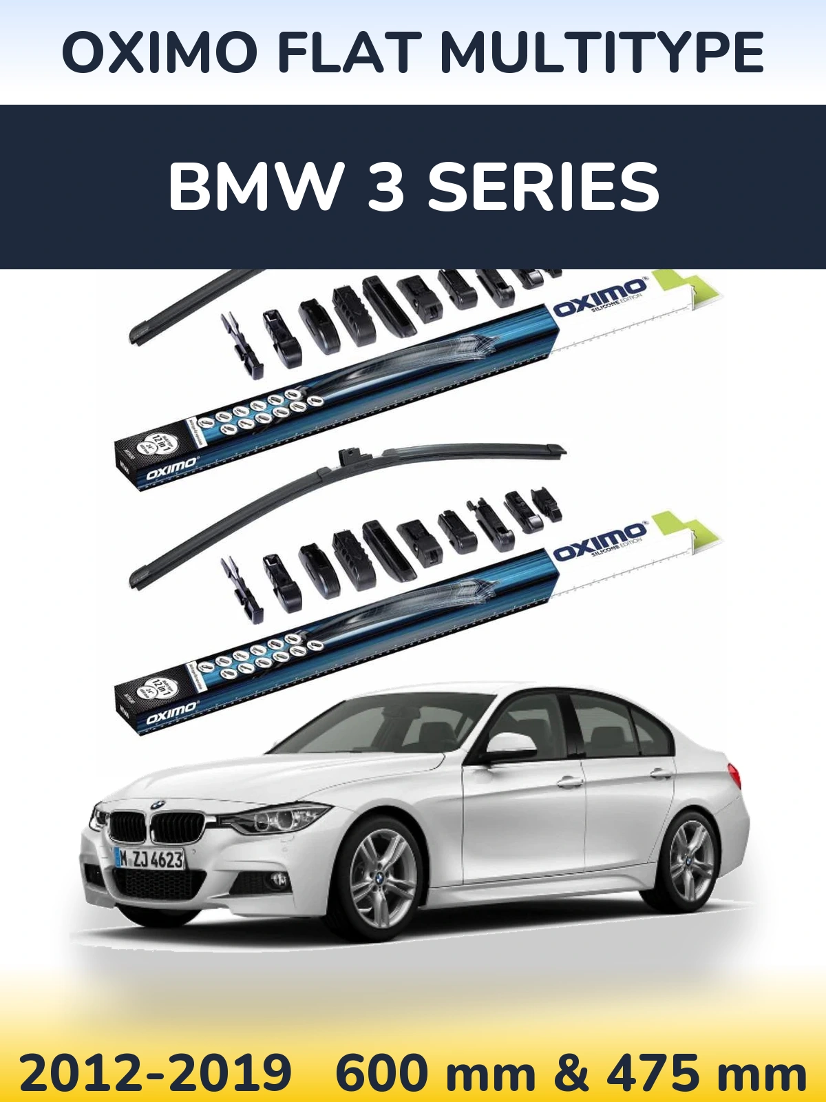 Ștergătoare Oximo Flat MultiTipe pentru BMW 3 Series