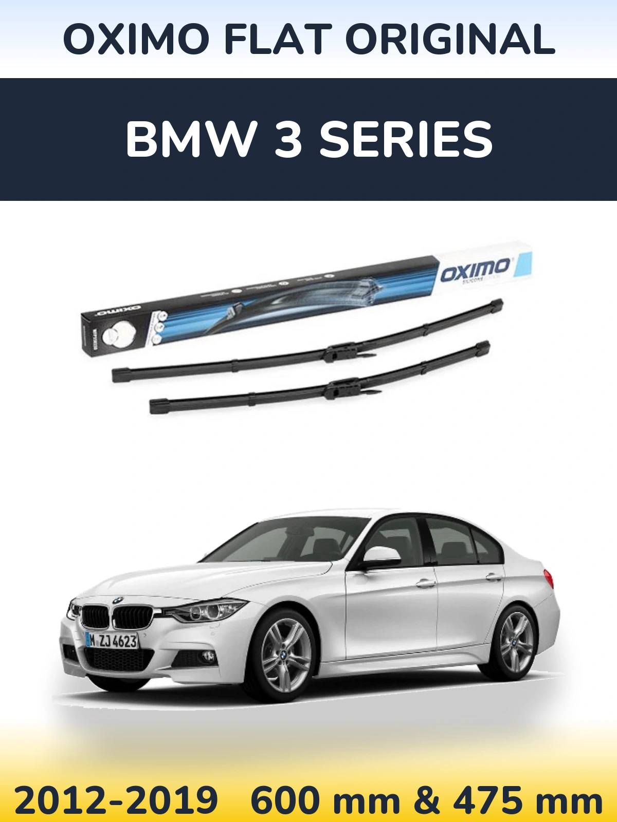 Ștergătoare Oximo Flat Original pentru BMW 3 Series