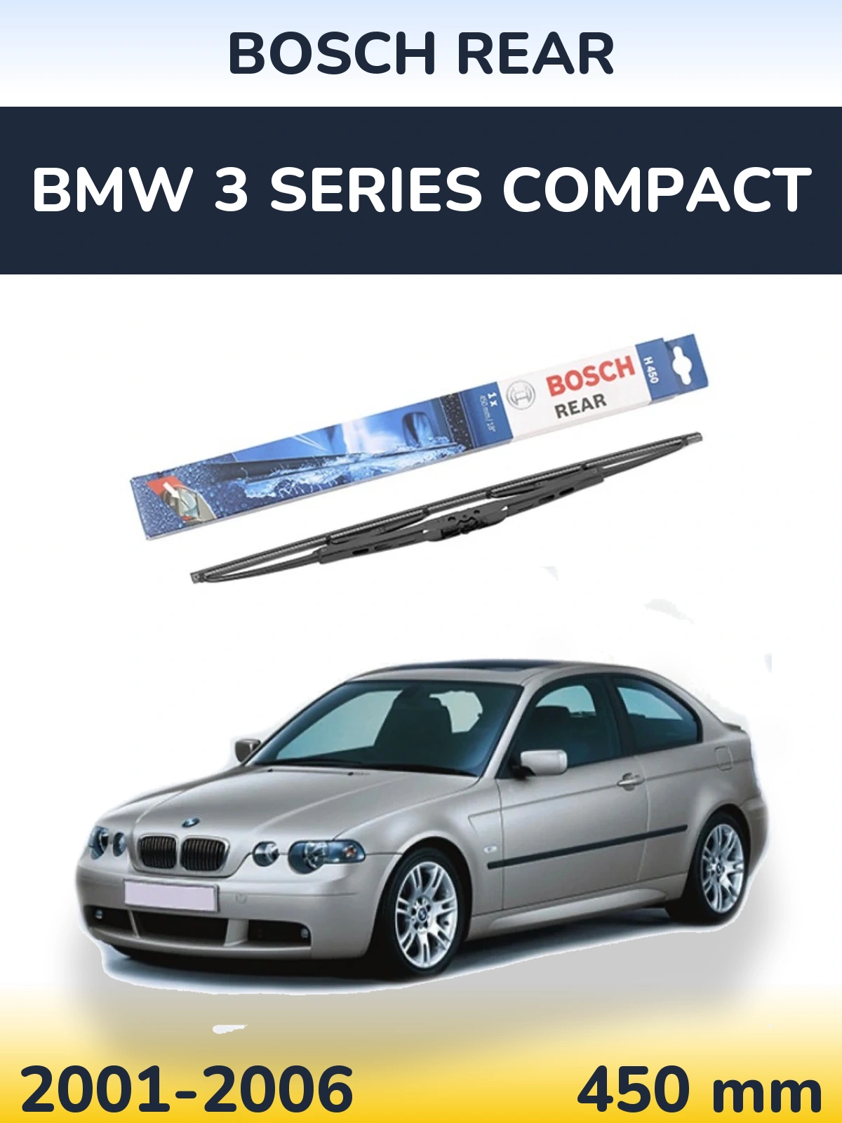 Ștergătoare BOSCH Rear pentru BMW 3 Series Compact