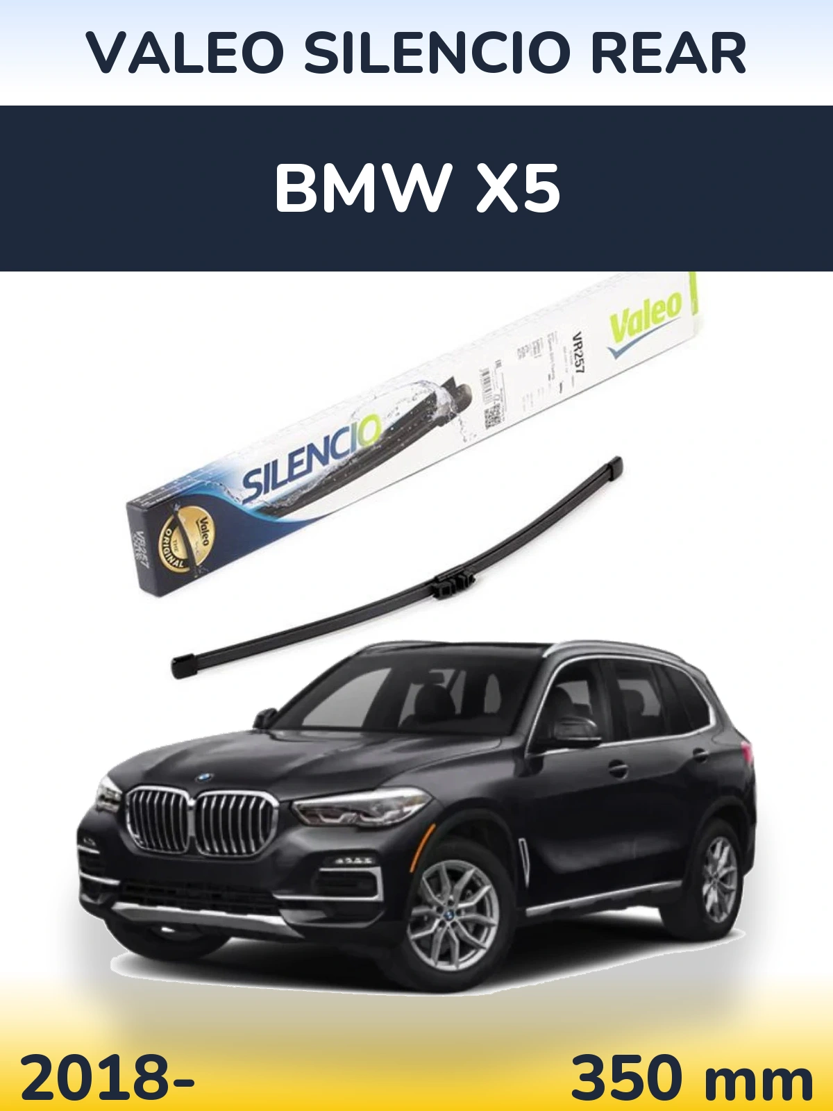 Ștergătoare Valeo Silencio Rear pentru BMW X5