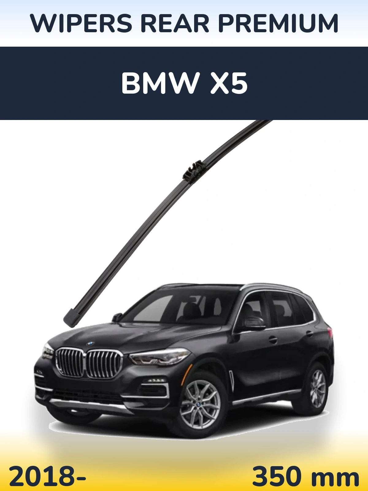 Ștergătoare WIPERS REAR PREMIUM pentru BMW X5