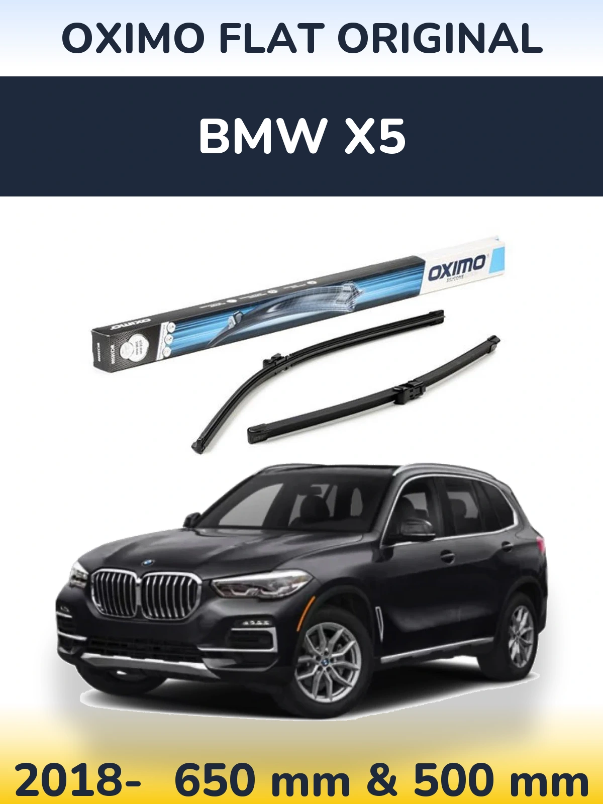Ștergătoare Oximo Flat Original pentru BMW X5