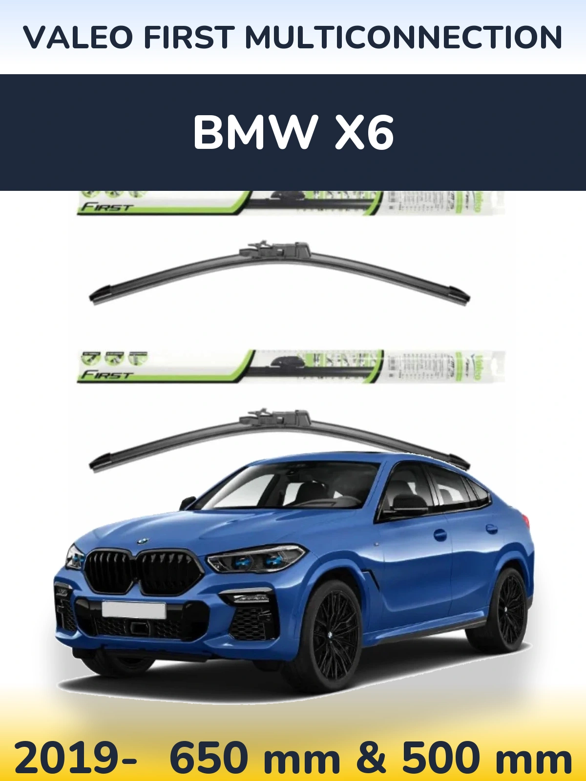 Ștergătoare Valeo First MultiConnection pentru BMW X6