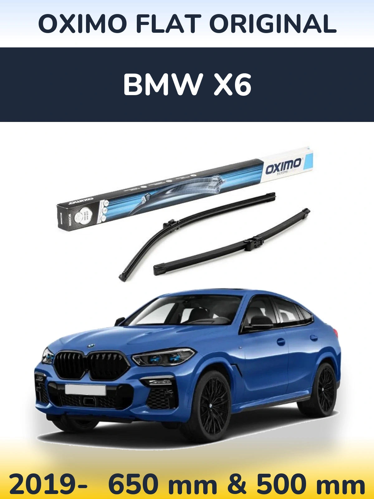 Ștergătoare Oximo Flat Original pentru BMW X6