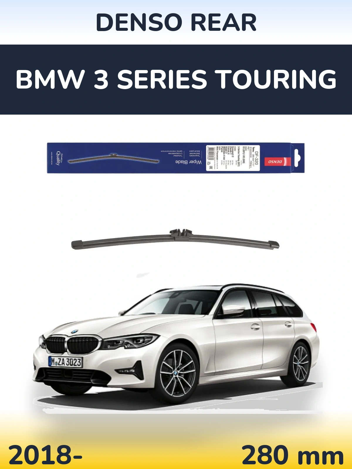 Ștergătoare Denso Rear pentru BMW 3 Series Touring