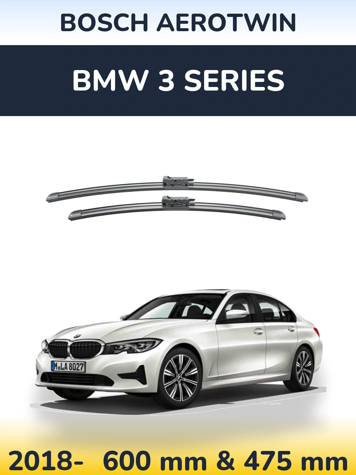 Ștergătoare BOSCH AeroTwin pentru BMW 3 Series