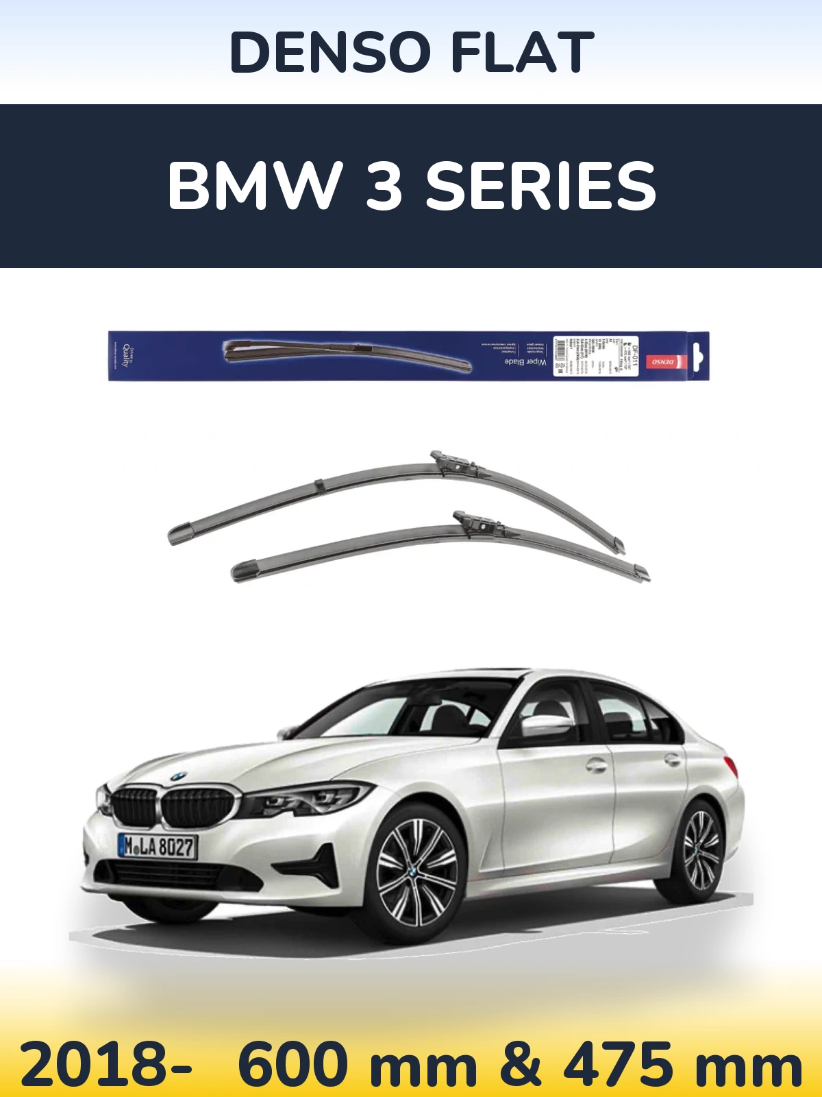 Ștergătoare Denso Flat pentru BMW 3 Series