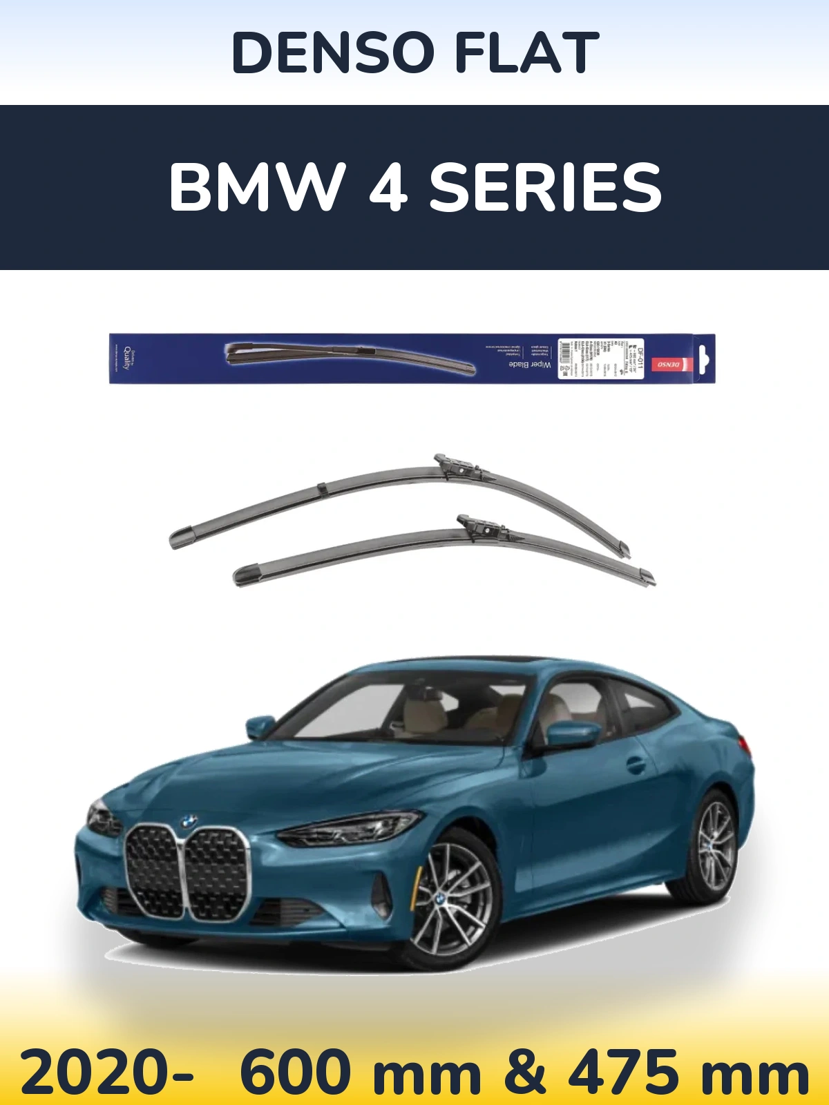 Ștergătoare Denso Flat pentru BMW 4 Series