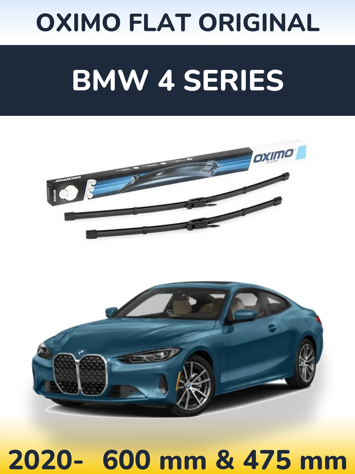 Ștergătoare Oximo Flat Original pentru BMW 4 Series
