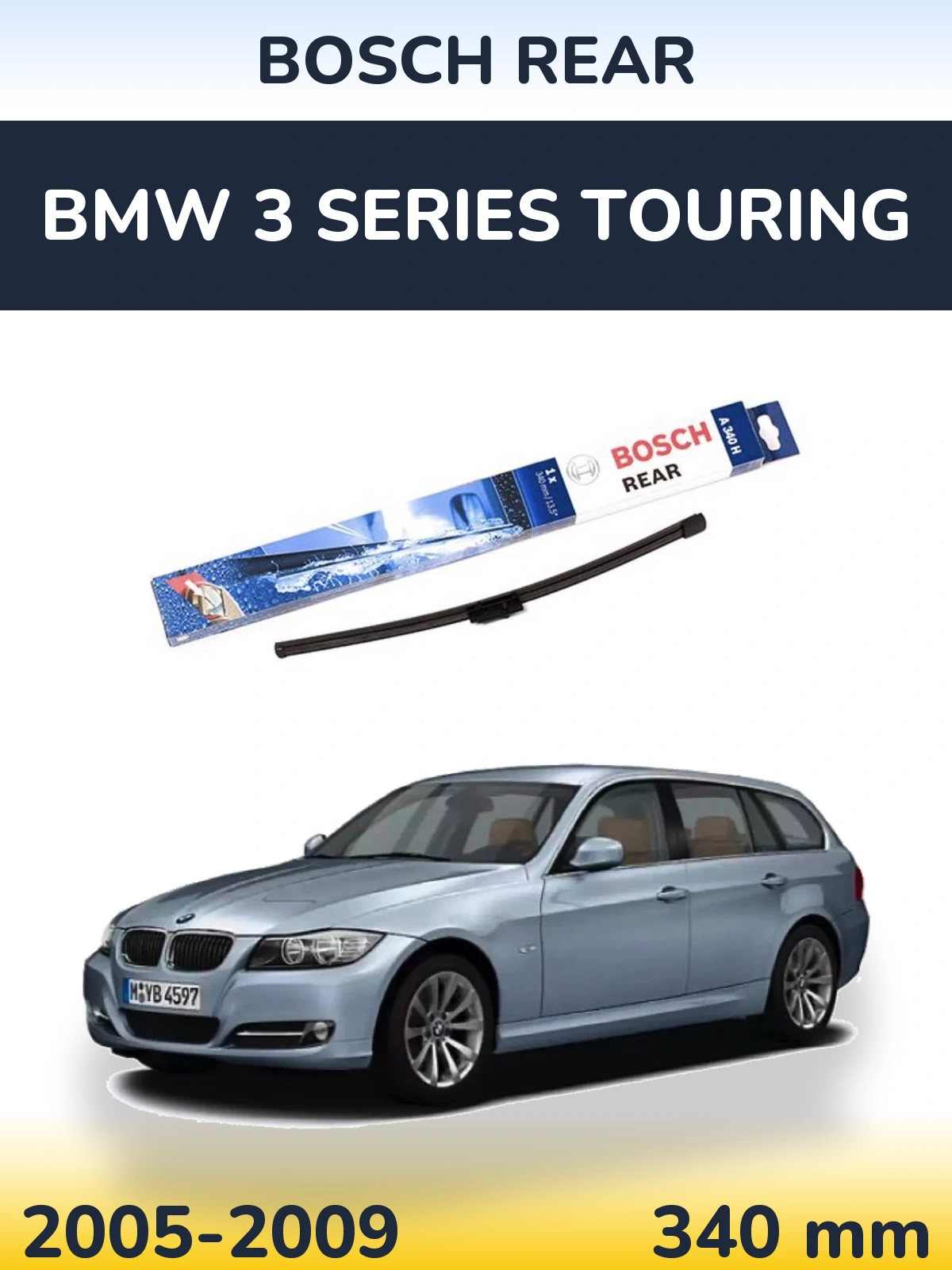 Ștergătoare BOSCH Rear pentru BMW 3 Series Touring