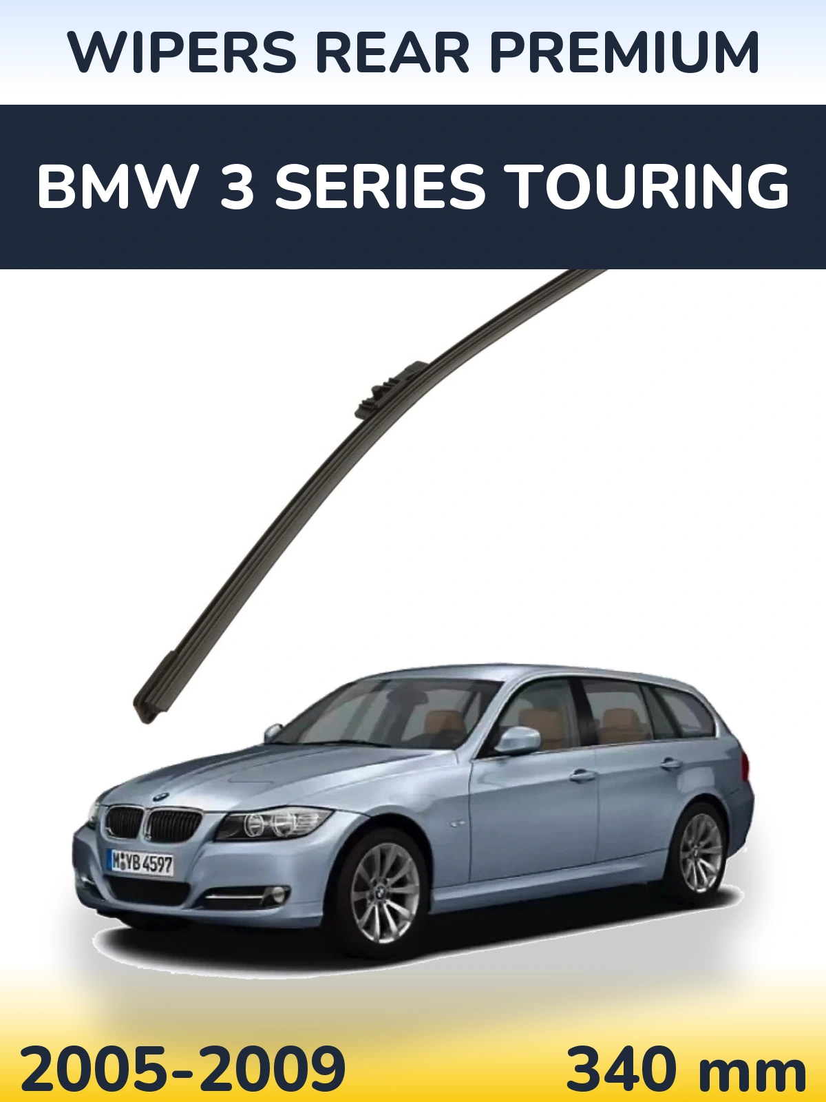 Ștergătoare WIPERS REAR PREMIUM pentru BMW 3 Series Touring
