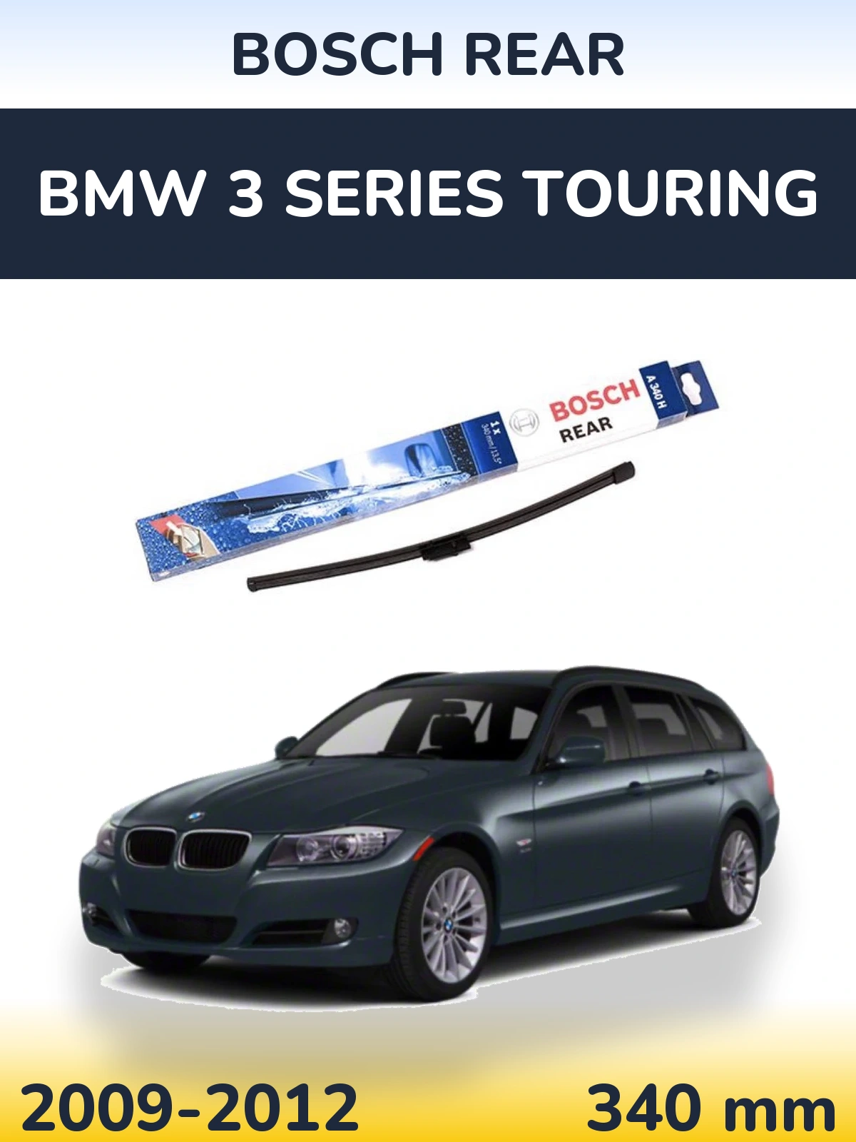 Ștergătoare BOSCH Rear pentru BMW 3 Series Touring