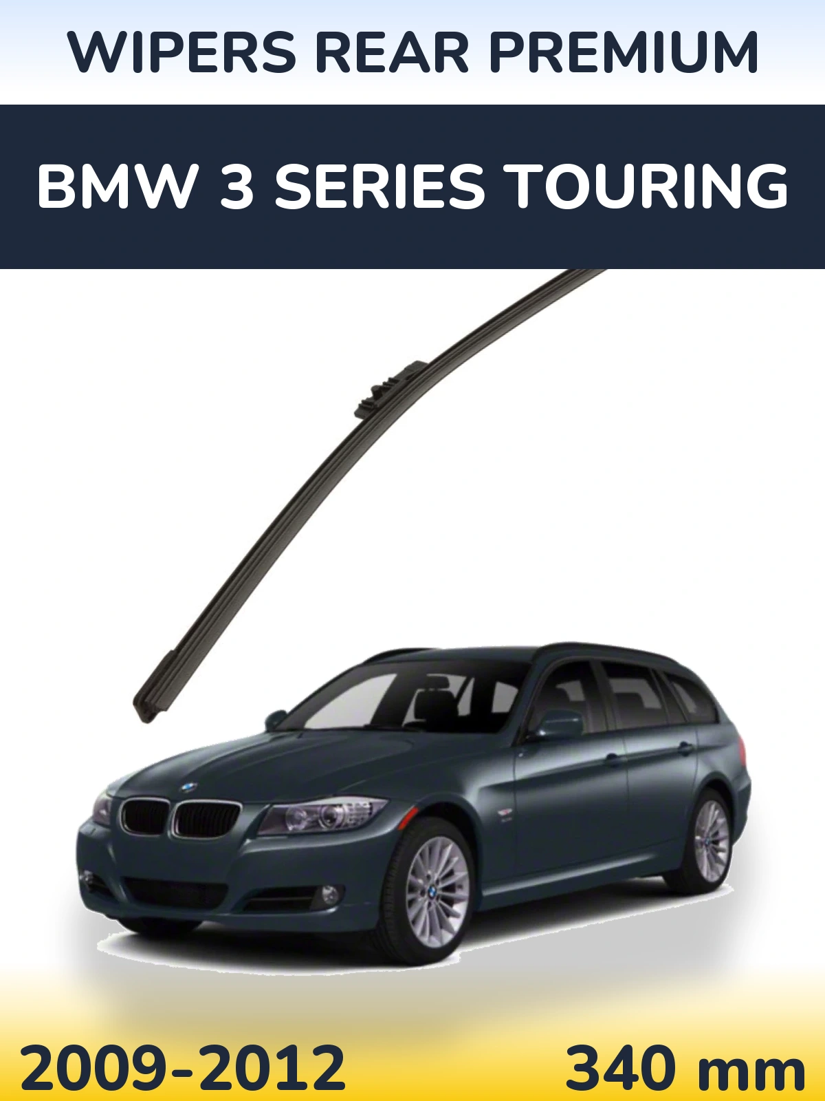Ștergătoare WIPERS REAR PREMIUM pentru BMW 3 Series Touring