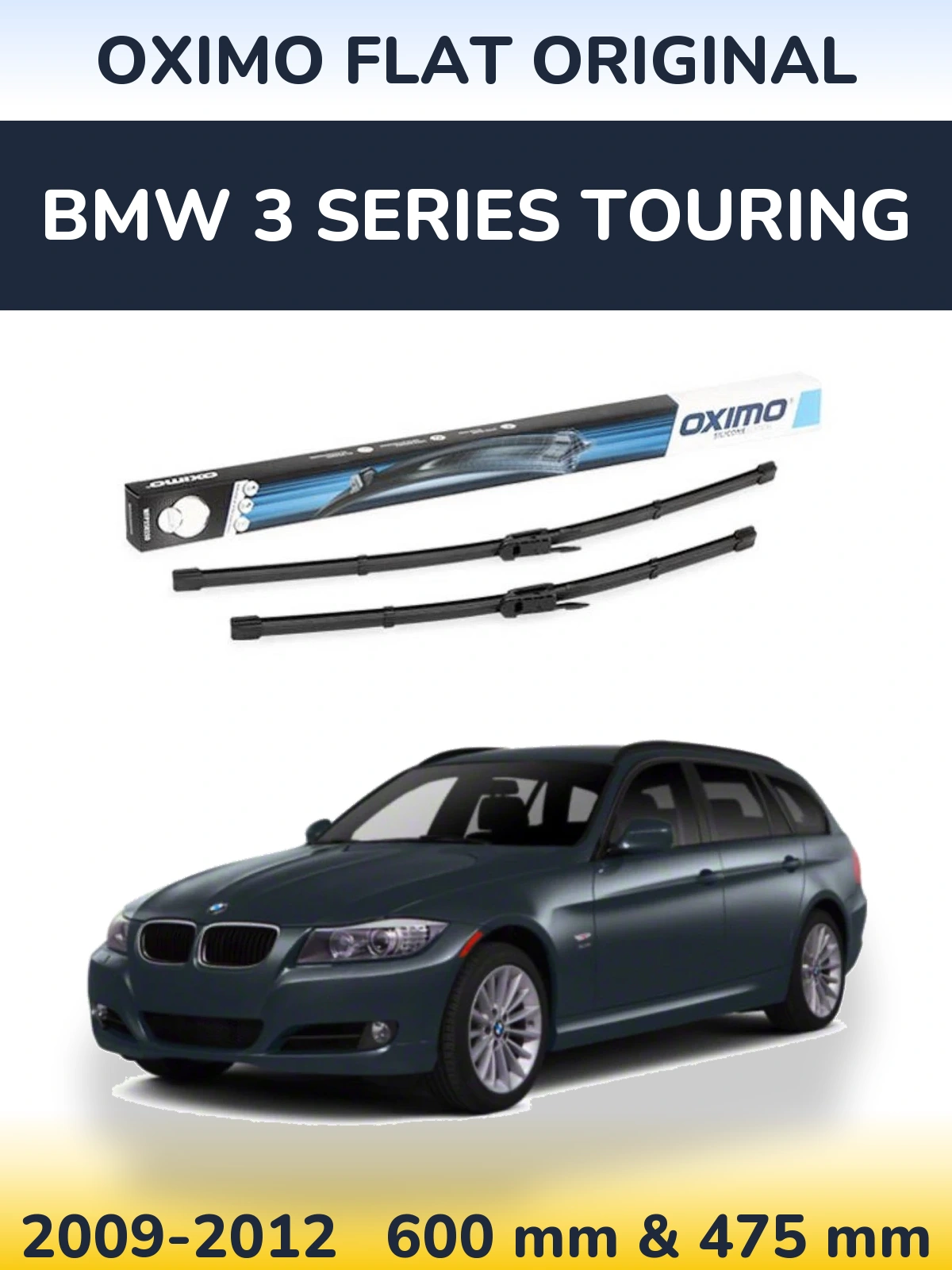 Ștergătoare Oximo Flat Original pentru BMW 3 Series Touring