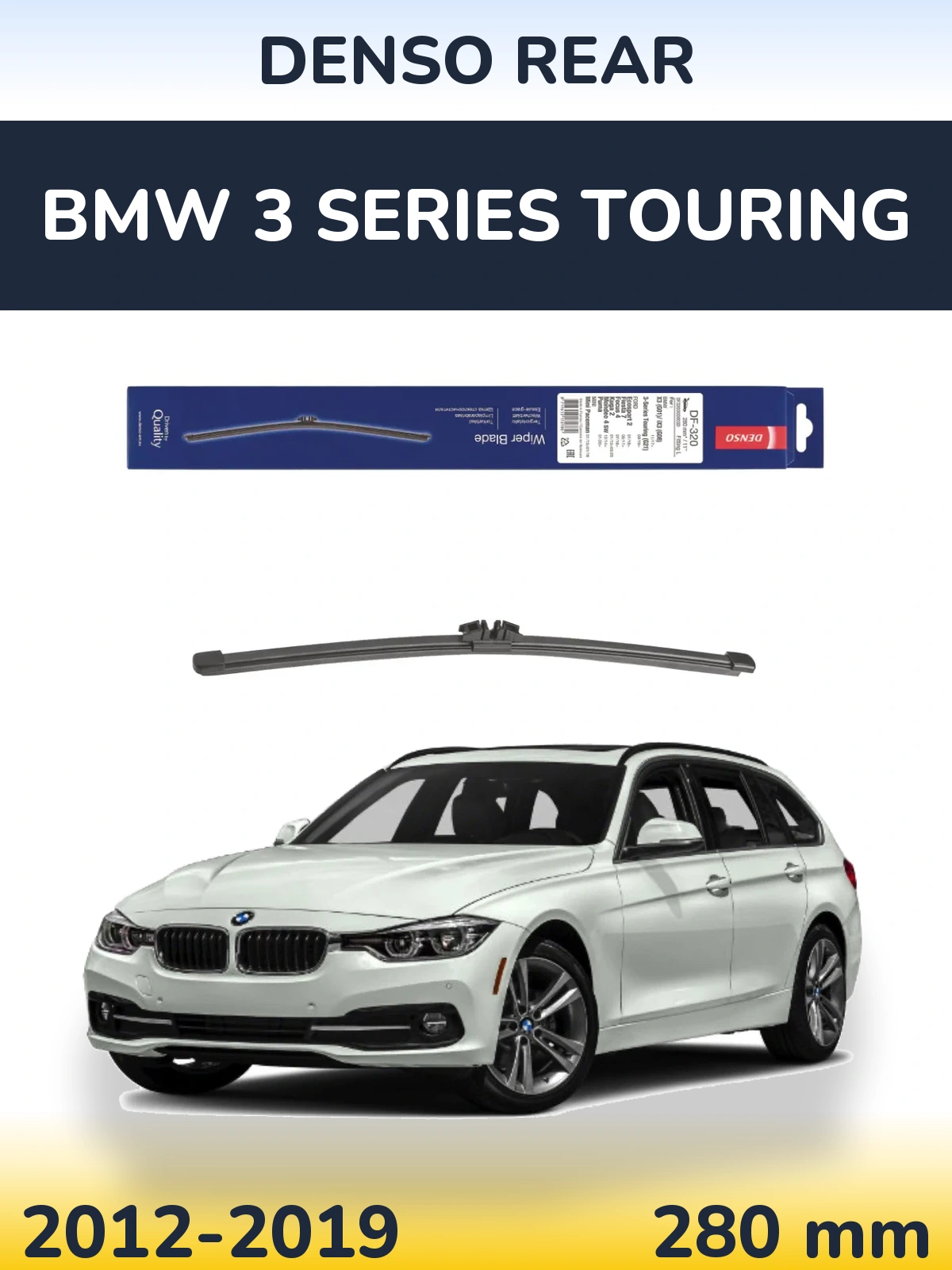 Ștergătoare Denso Rear pentru BMW 3 Series Touring