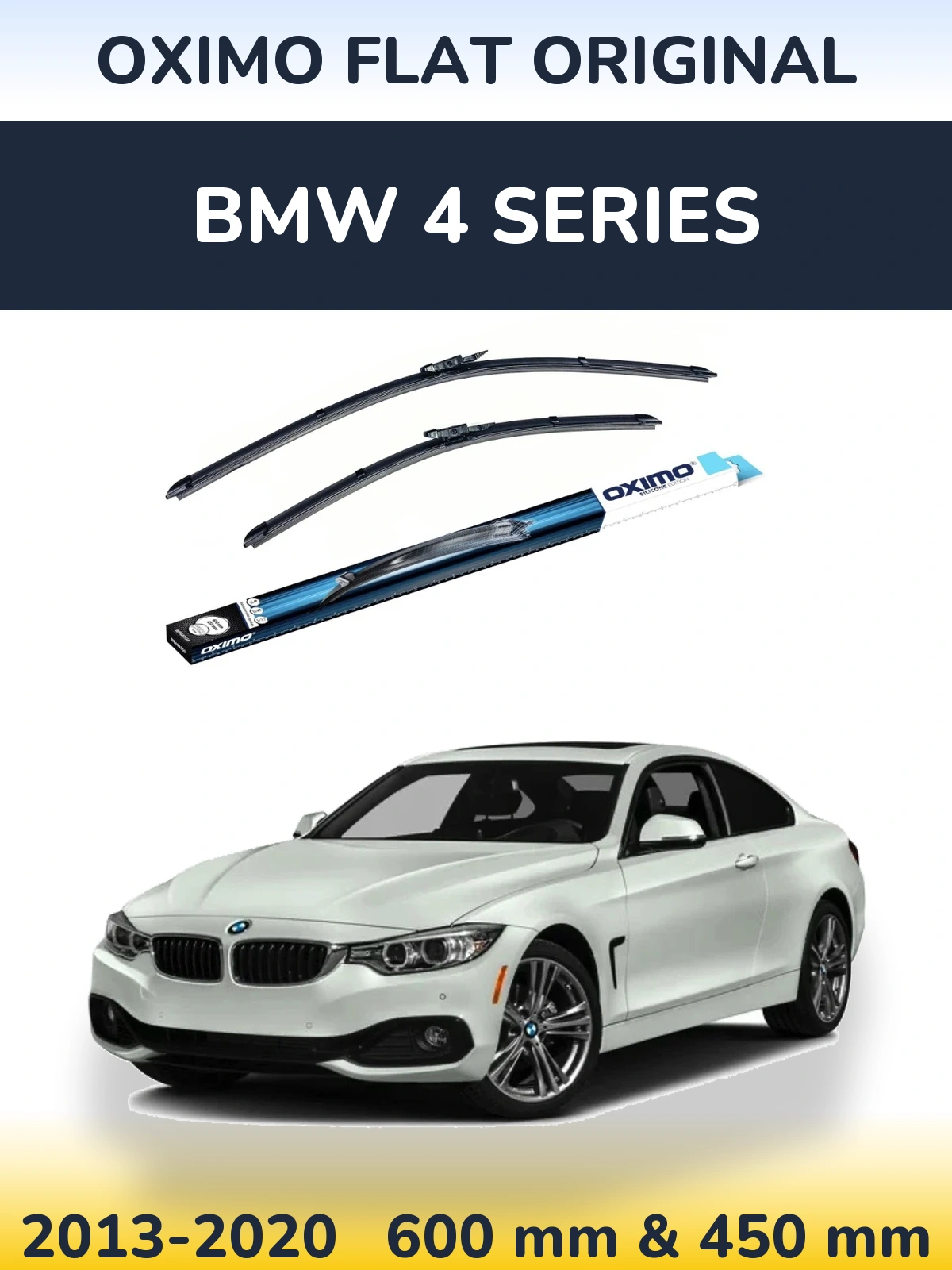 Ștergătoare Oximo Flat Original pentru BMW 4 Series