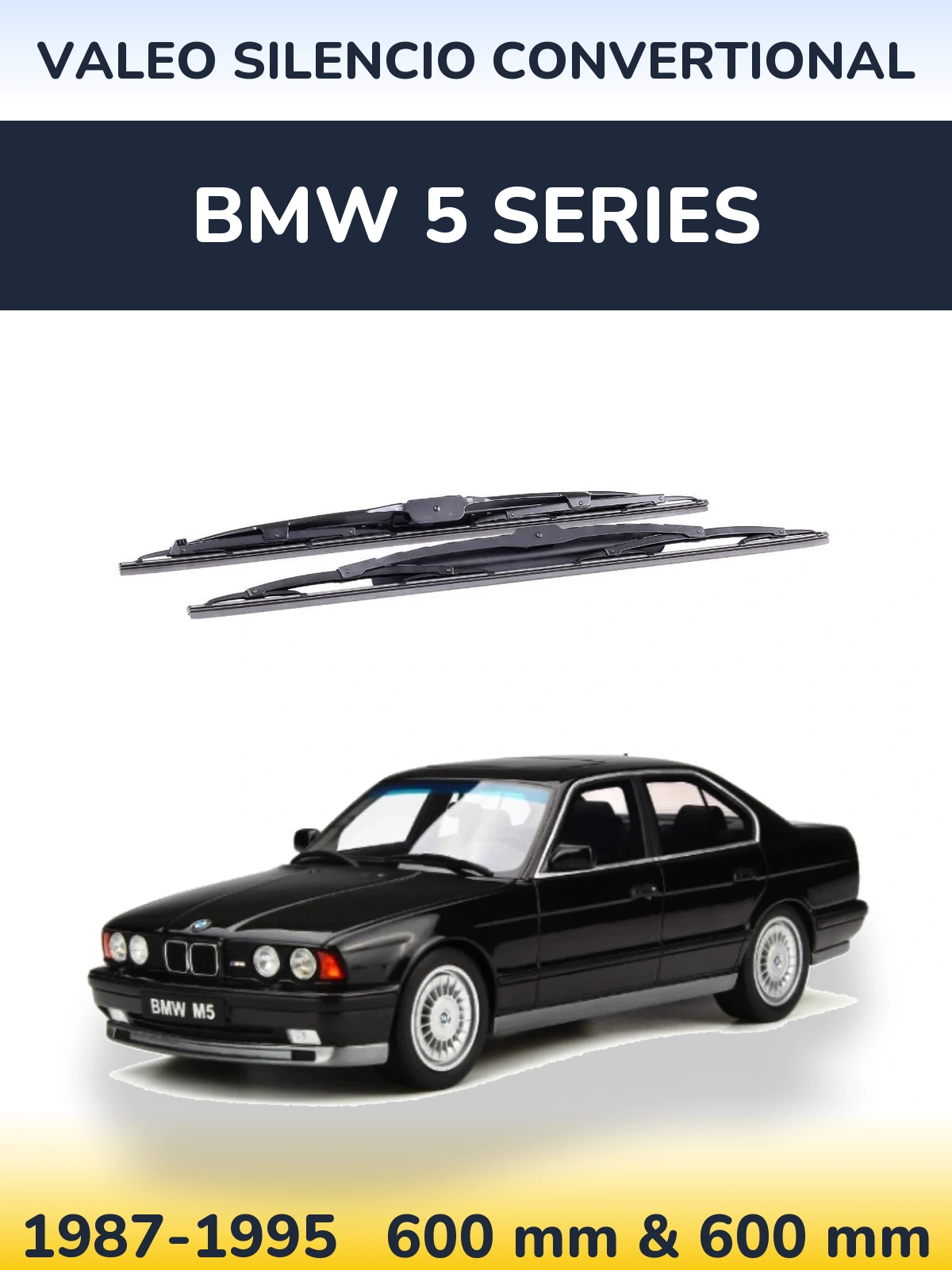 Ștergătoare Valeo Silencio Convertional pentru BMW 5 Series