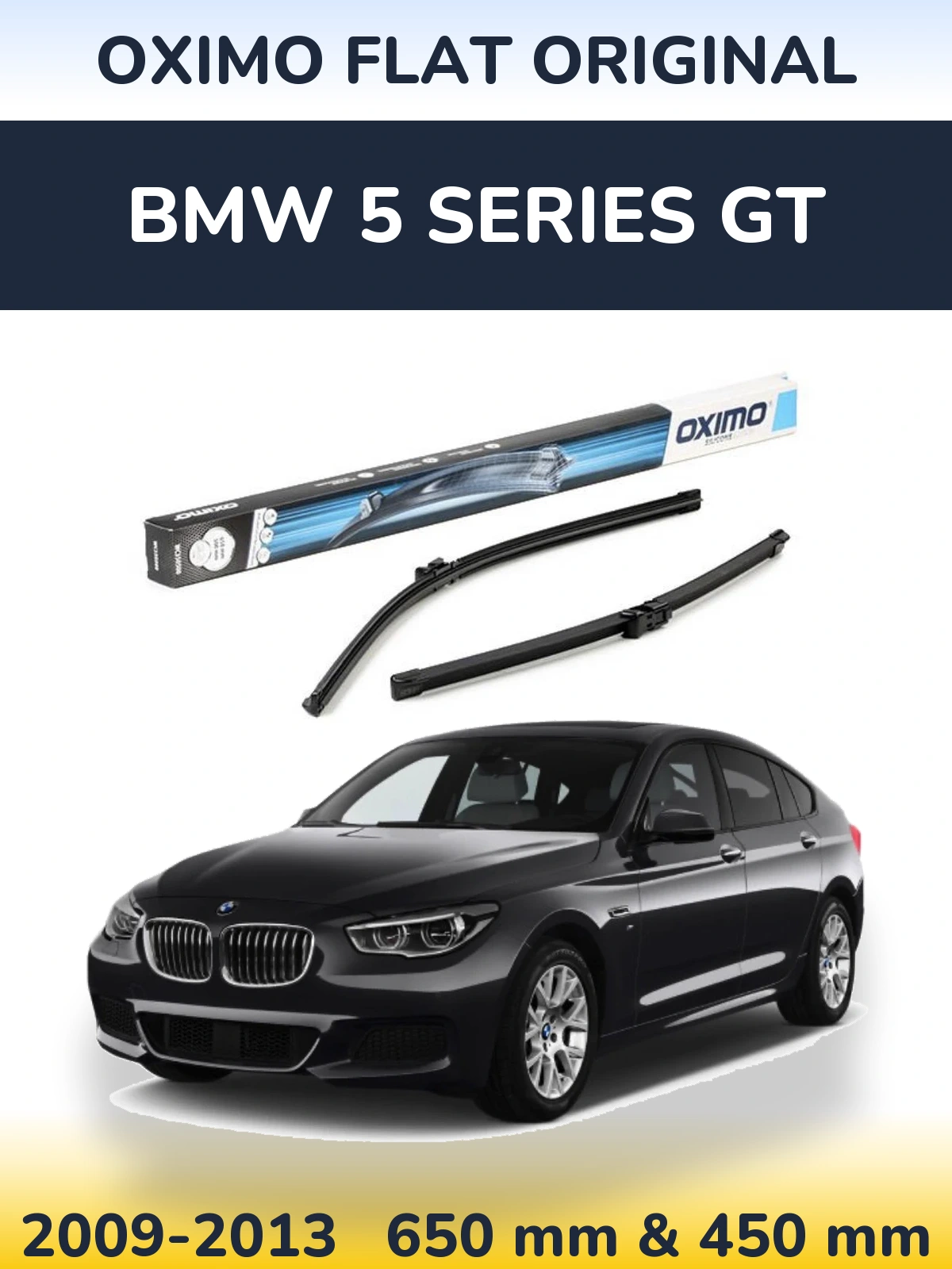 Ștergătoare Oximo Flat Original pentru BMW 5 Series GT