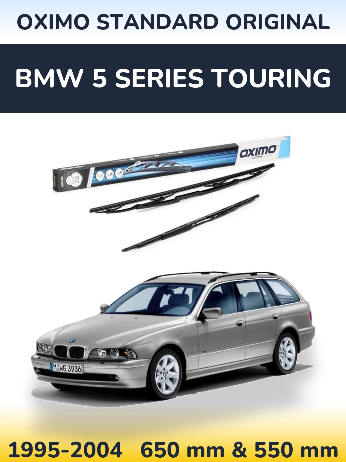 Ștergătoare Oximo Standard Original pentru BMW 5 Series Touring