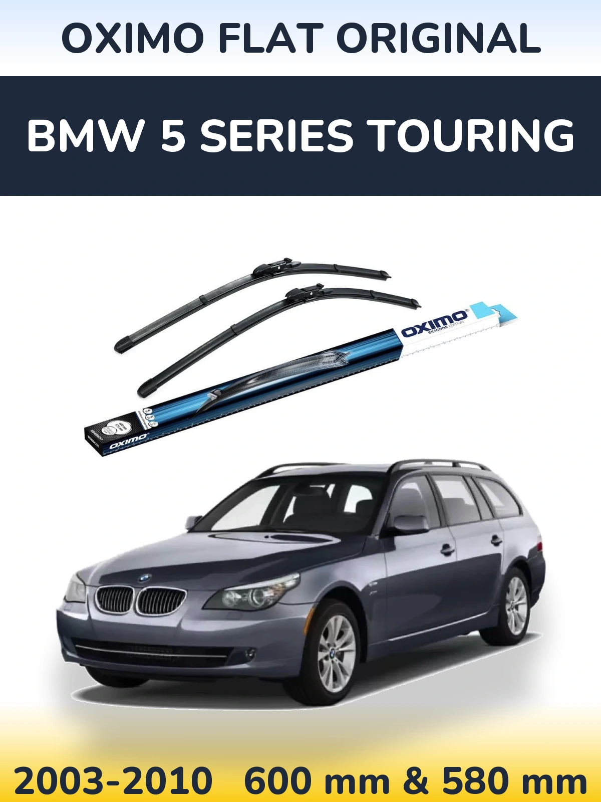 Ștergătoare Oximo Flat Original pentru BMW 5 Series Touring