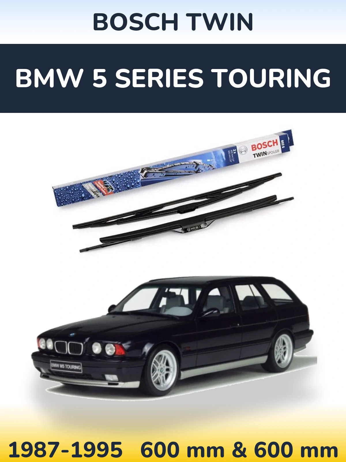 Ștergătoare BOSCH Twin pentru BMW 5 Series Touring