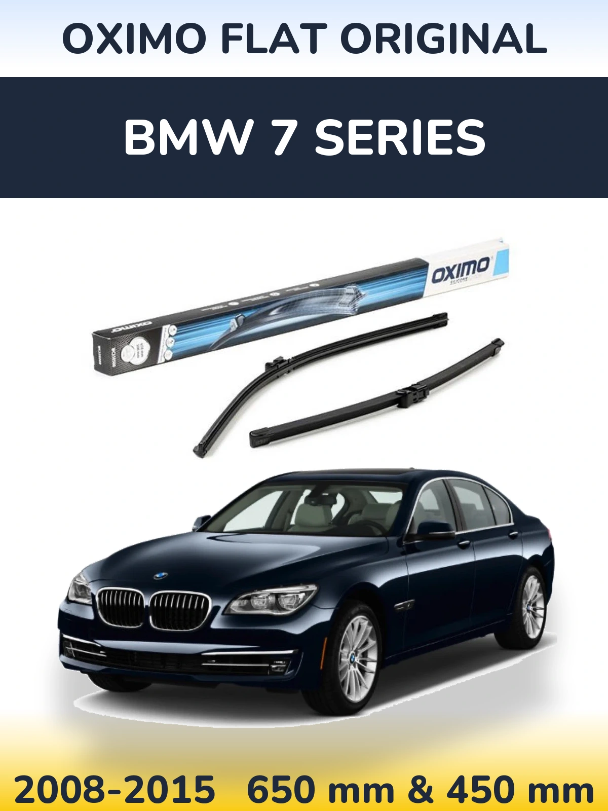 Ștergătoare Oximo Flat Original pentru BMW 7 Series