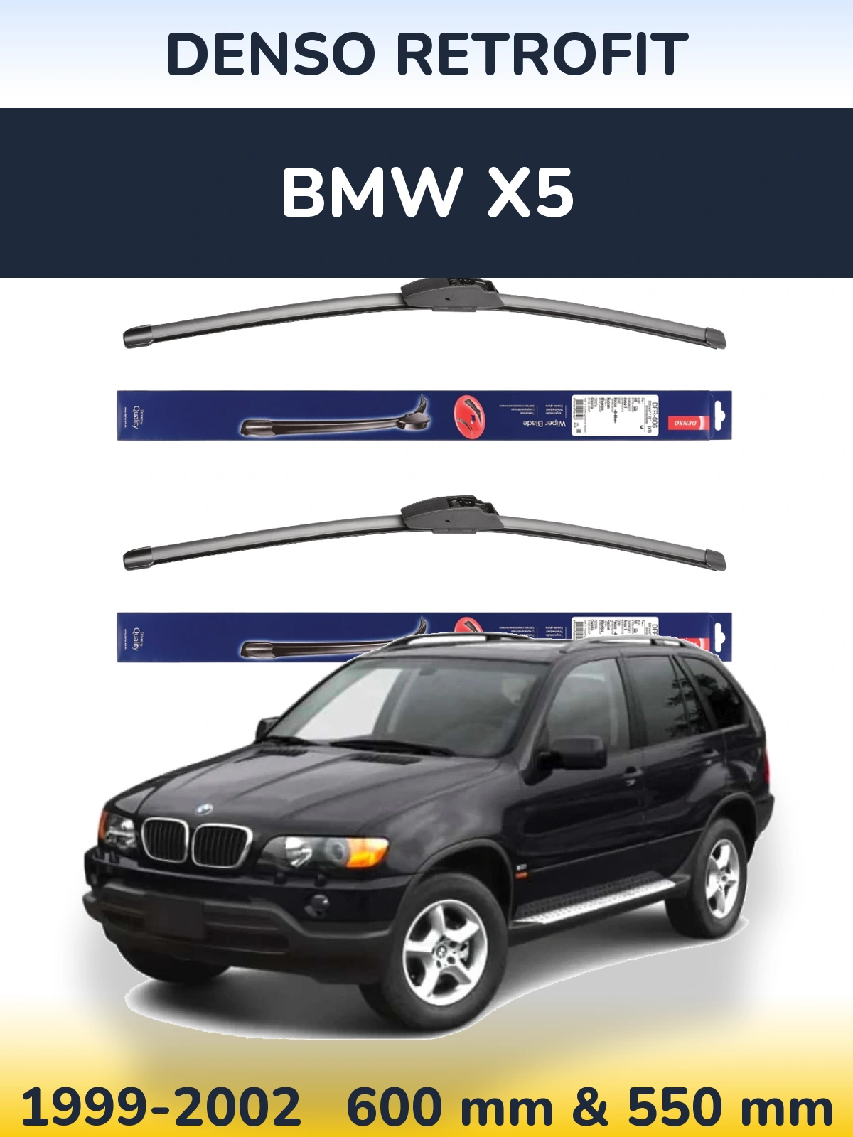 Ștergătoare Denso Retrofit pentru BMW X5