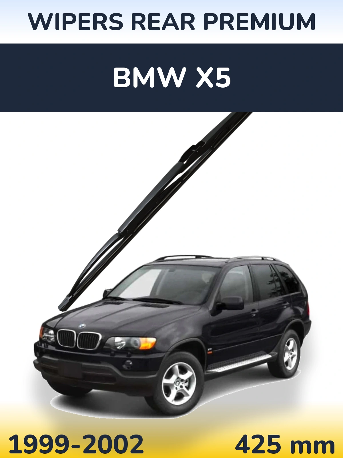Ștergătoare WIPERS REAR PREMIUM pentru BMW X5