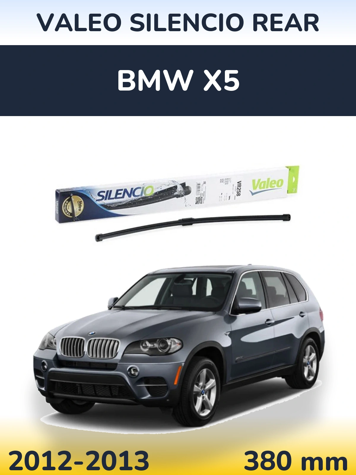 Ștergătoare Valeo Silencio Rear pentru BMW X5