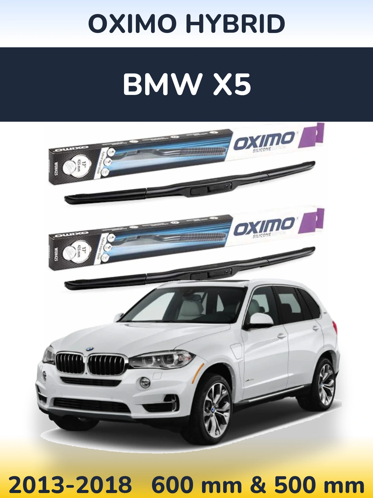 Ștergătoare Oximo Hybrid pentru BMW X5