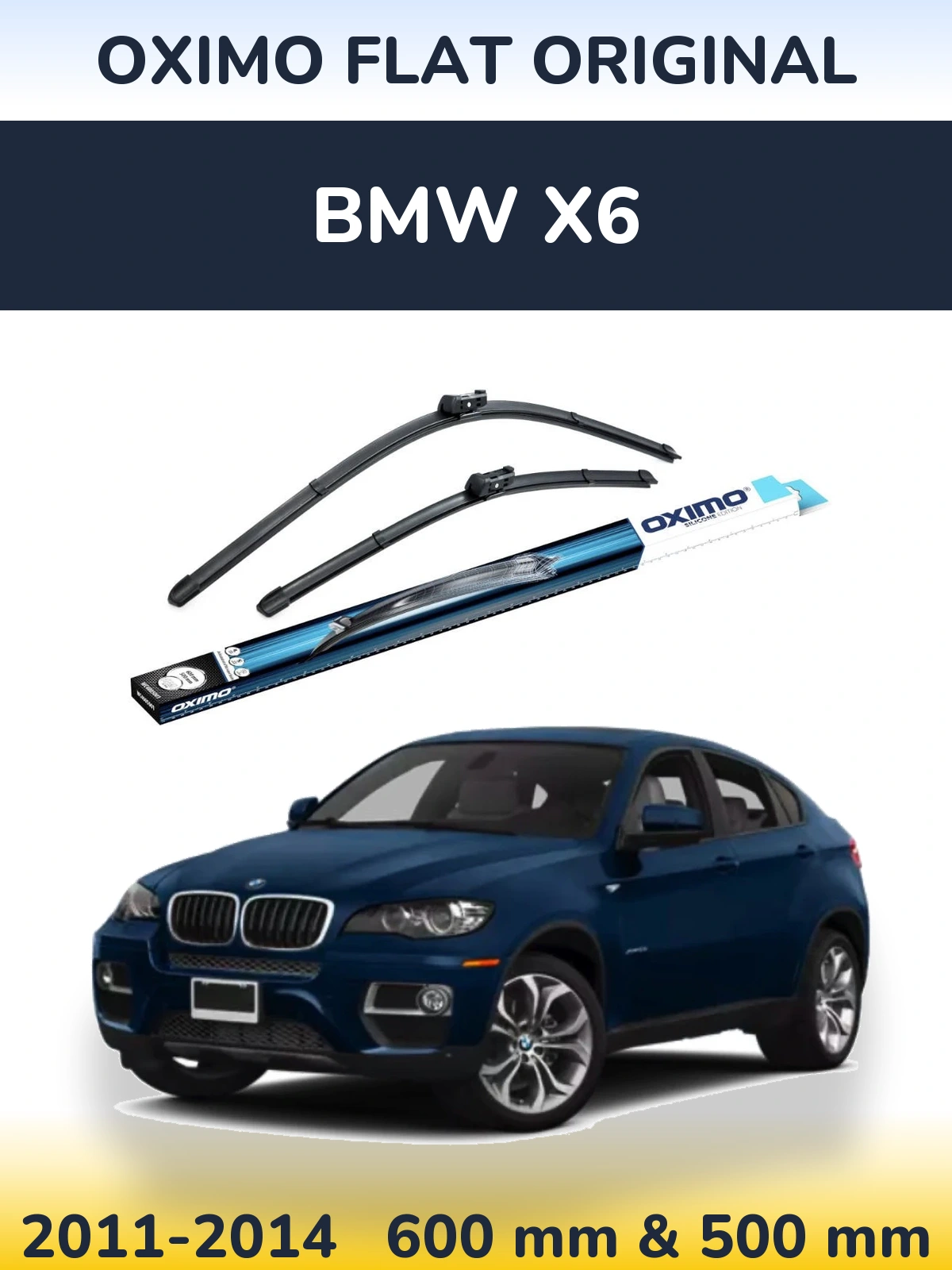 Ștergătoare Oximo Flat Original pentru BMW X6
