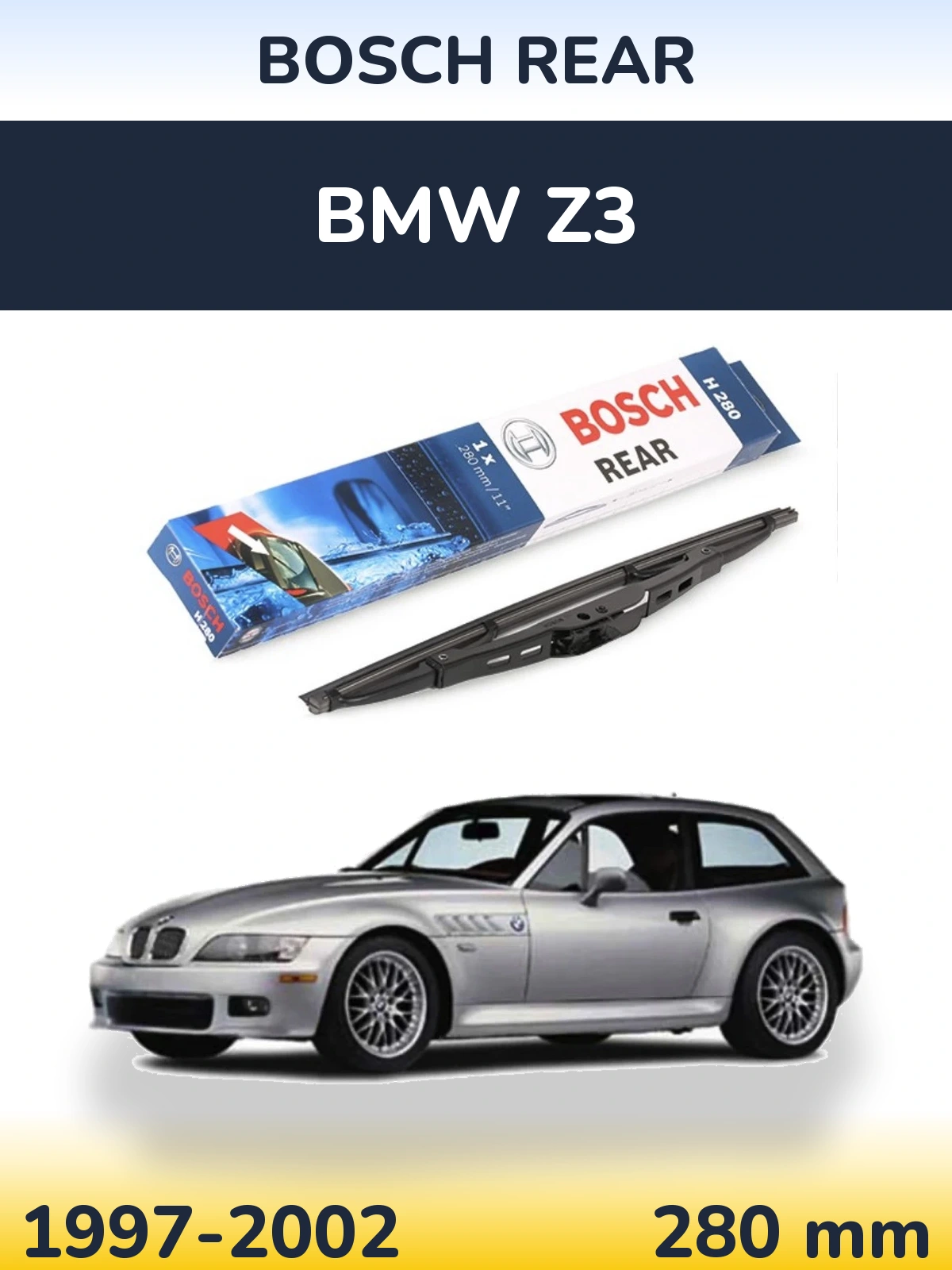 Ștergătoare BOSCH Rear pentru BMW Z3