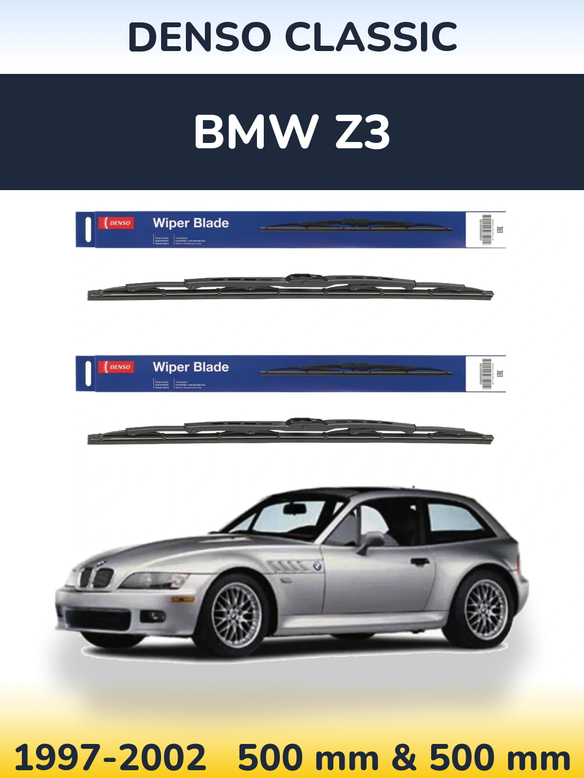 Ștergătoare Denso Classic pentru BMW Z3