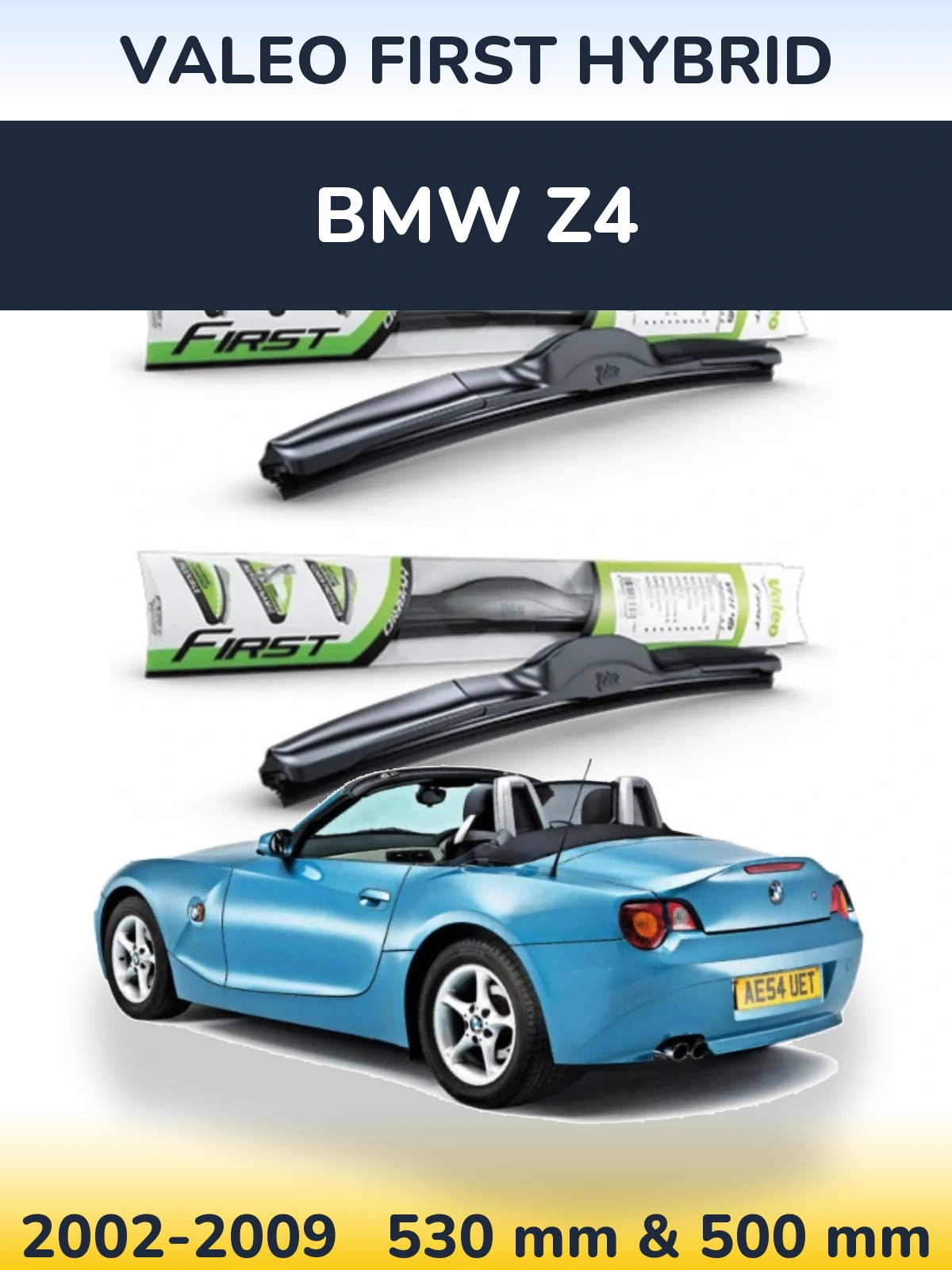 Ștergătoare Valeo First Hybrid pentru BMW Z4