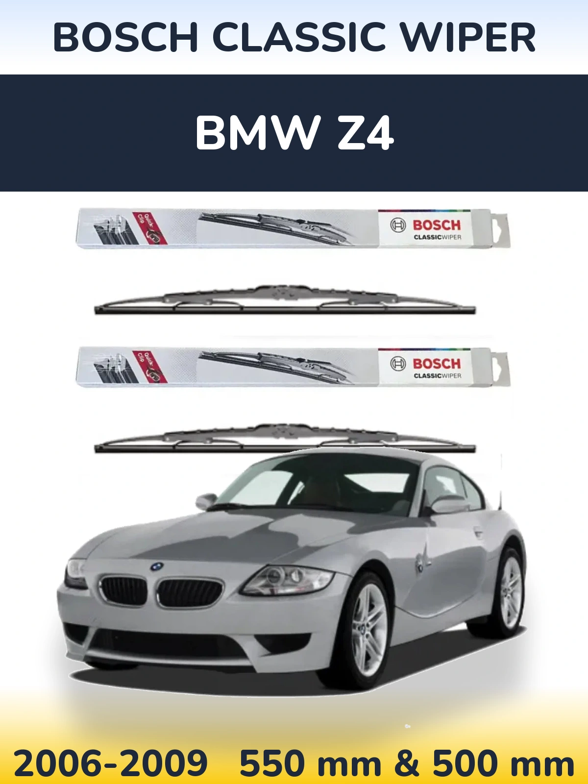 Ștergătoare BOSCH Classic Wiper pentru BMW Z4