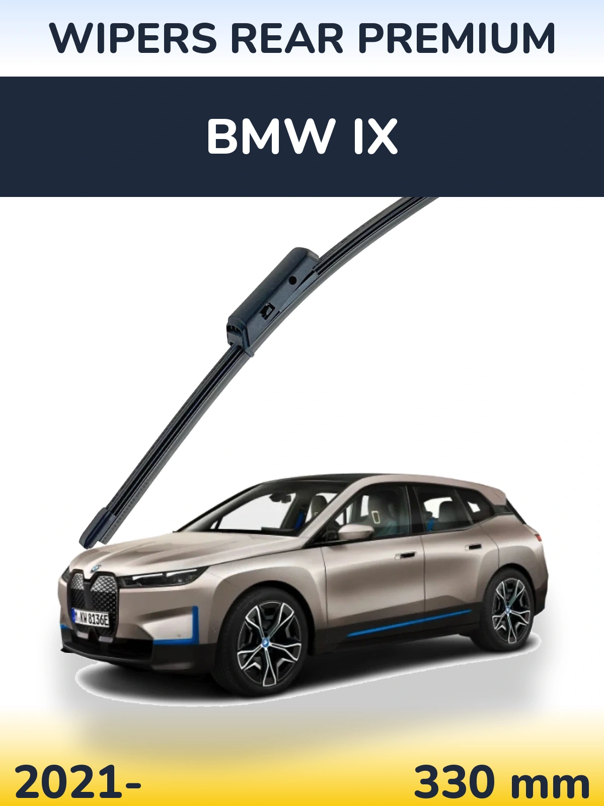 Ștergătoare WIPERS REAR PREMIUM pentru BMW iX