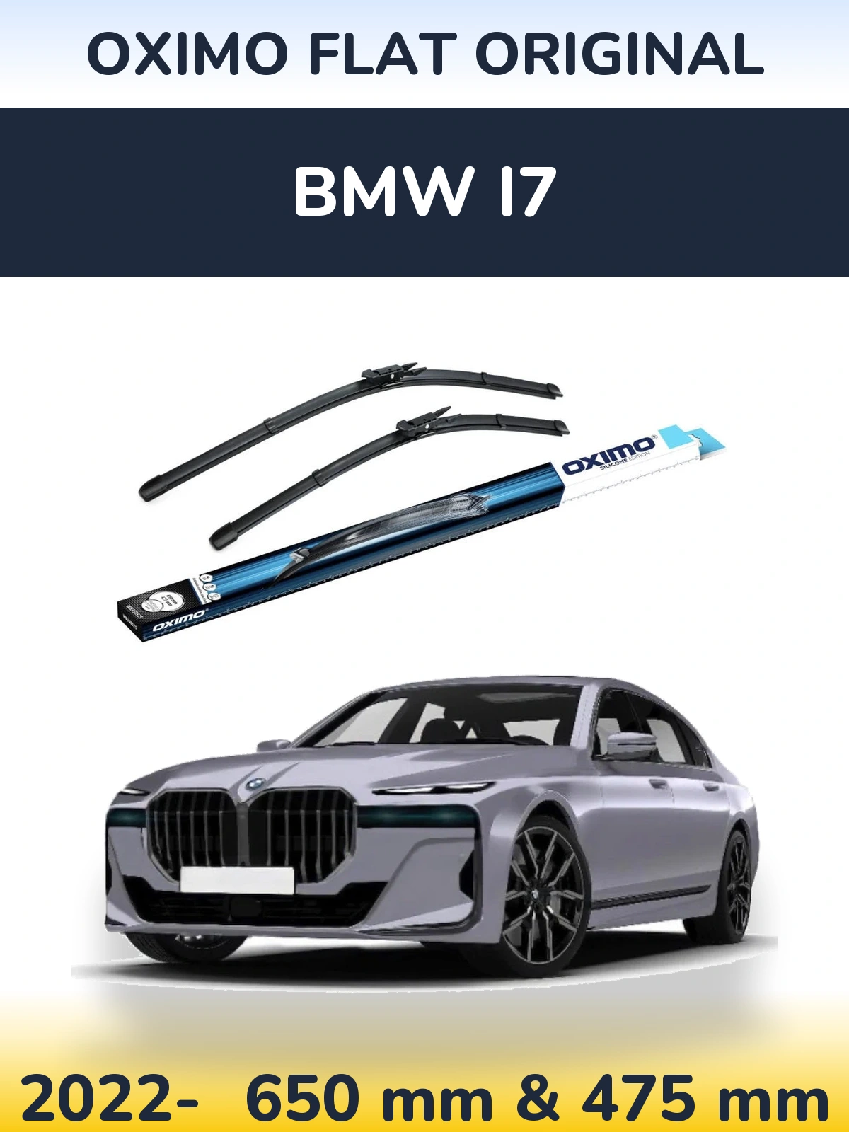 Ștergătoare Oximo Flat Original pentru BMW i7