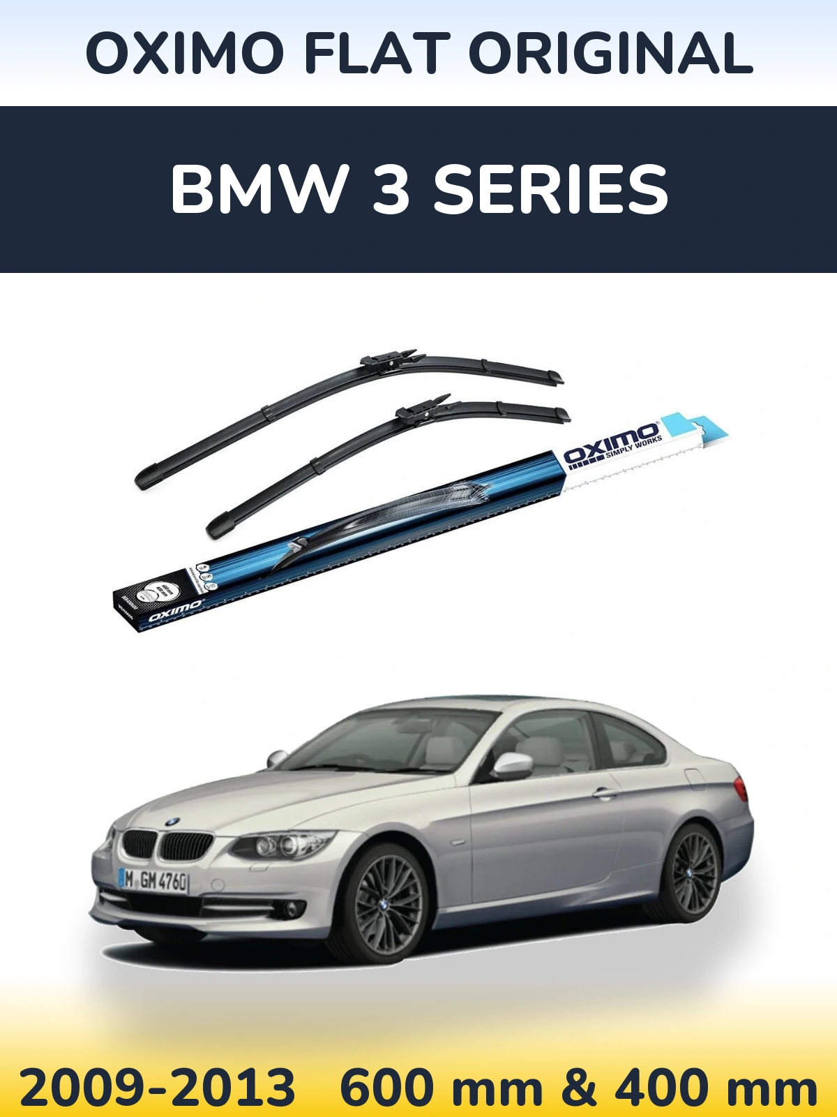 Ștergătoare Oximo Flat Original pentru BMW 3 Series
