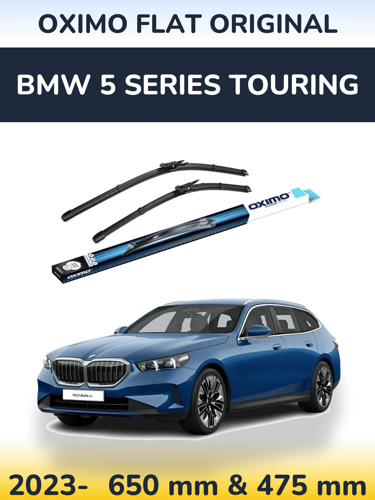 Ștergătoare Oximo Flat Original pentru BMW 5 Series Touring