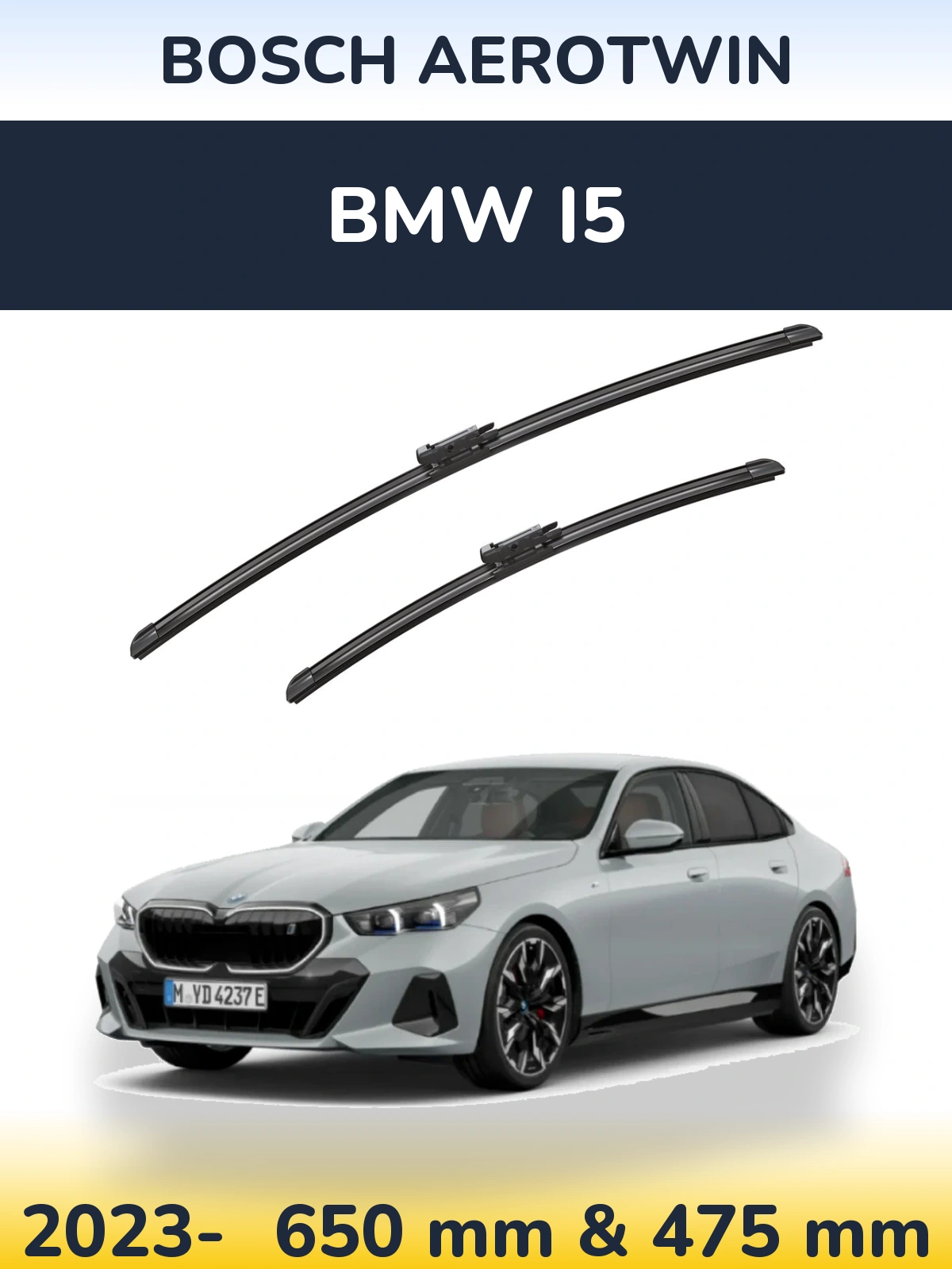 Ștergătoare BOSCH AeroTwin pentru BMW i5