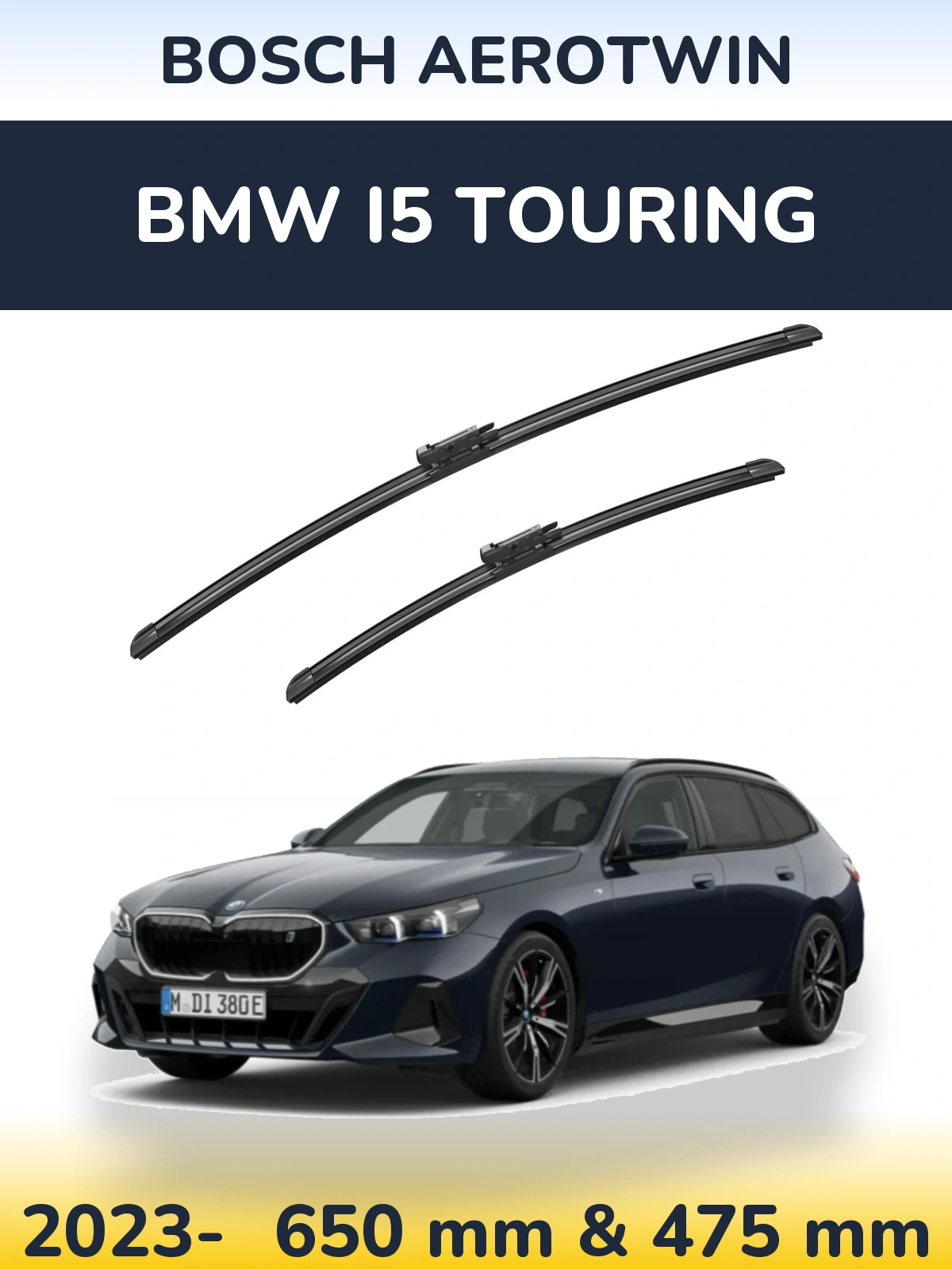 Ștergătoare BOSCH AeroTwin pentru BMW i5 Touring