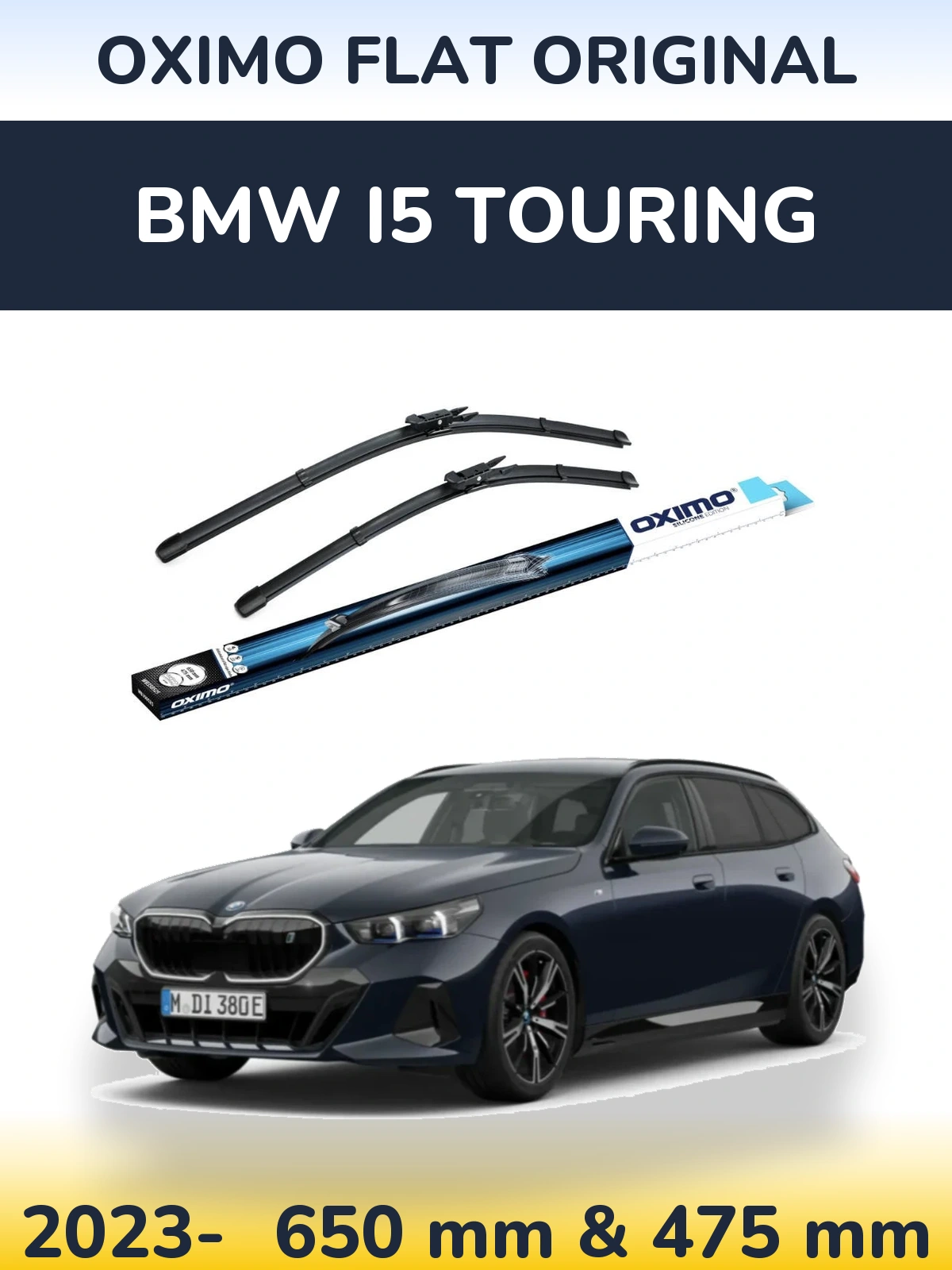 Ștergătoare Oximo Flat Original pentru BMW i5 Touring